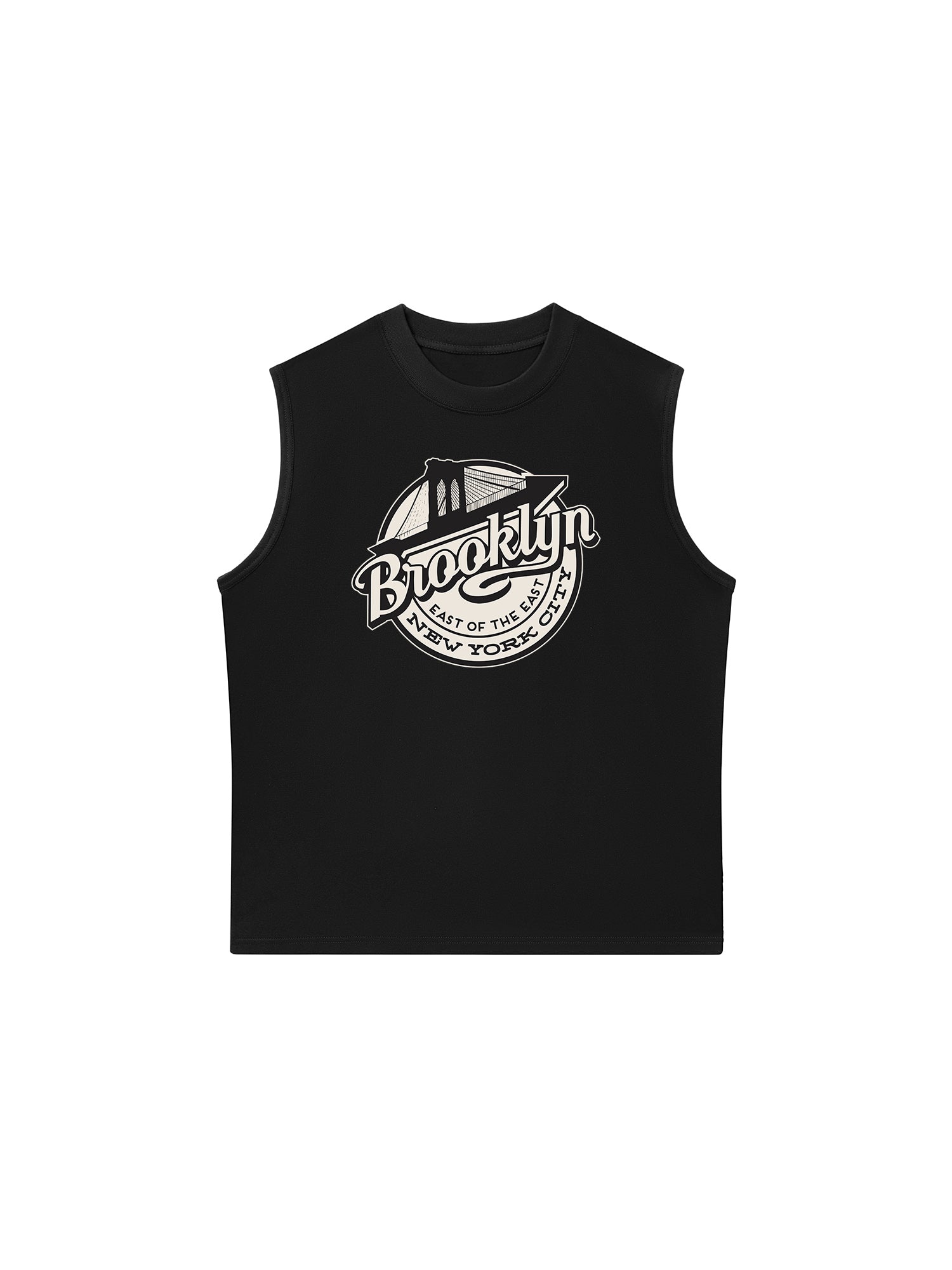 Áo Ba Lỗ Relaxed Fit USA Brooklyn East Of The East