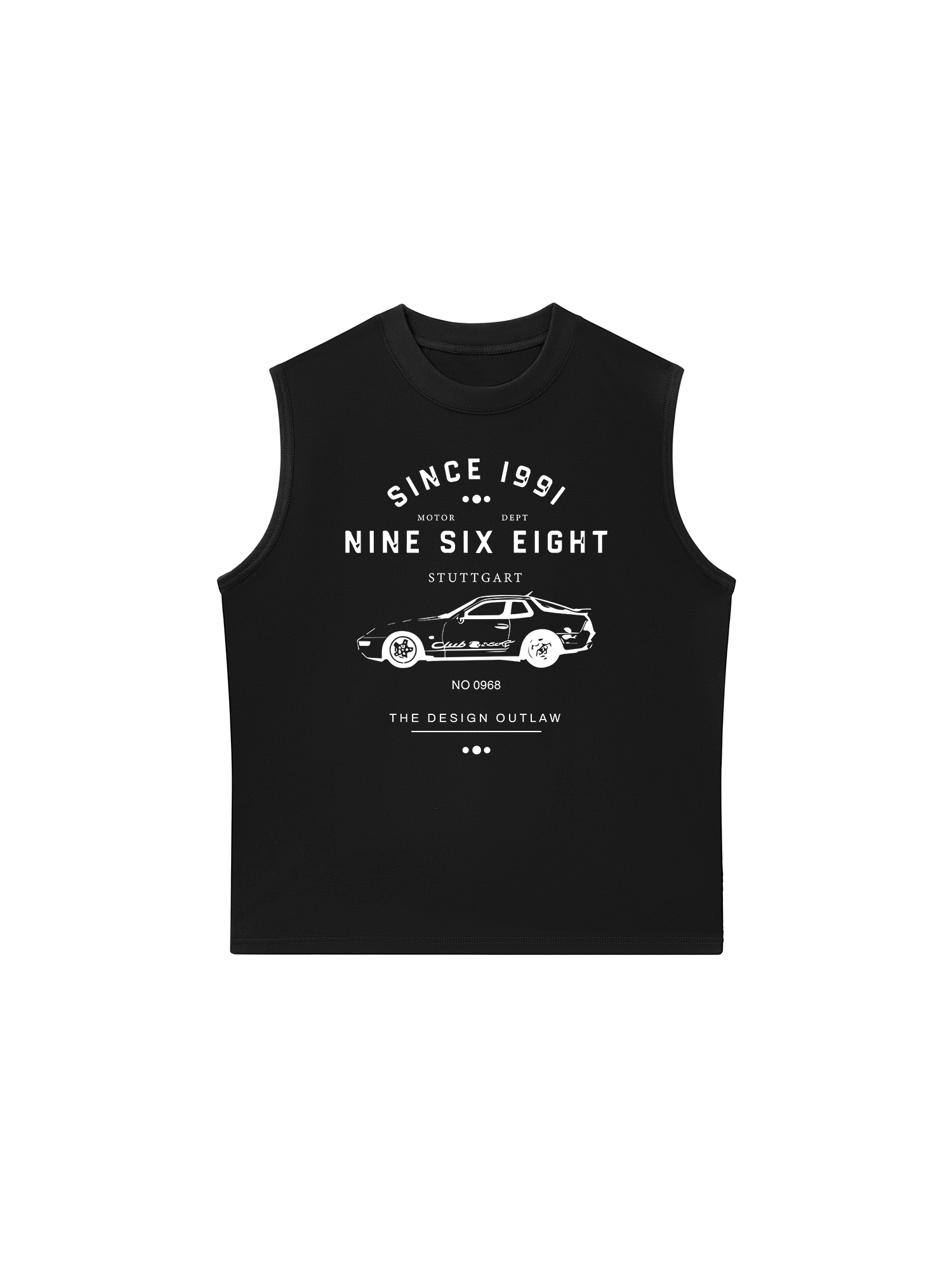 Áo Ba Lỗ Relaxed Fit Porsche Nine Six Eight