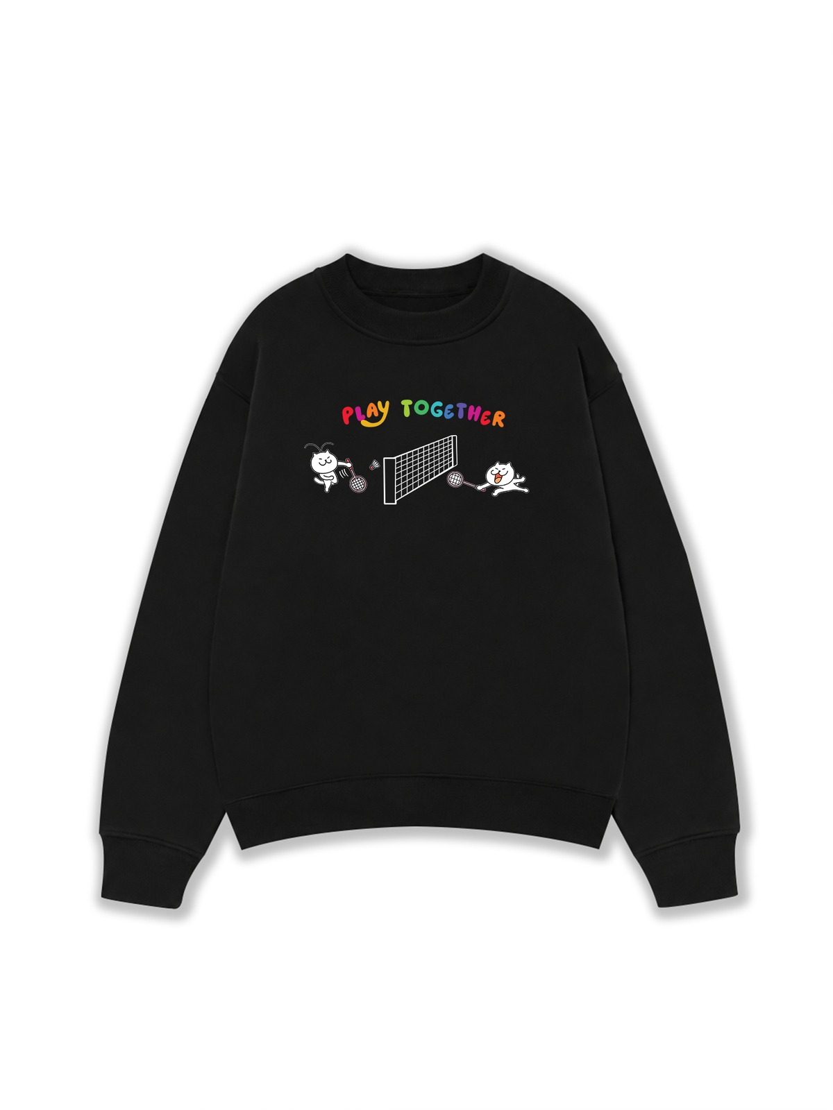 Áo Sweater Nỉ Hai Da Badminton Play Together