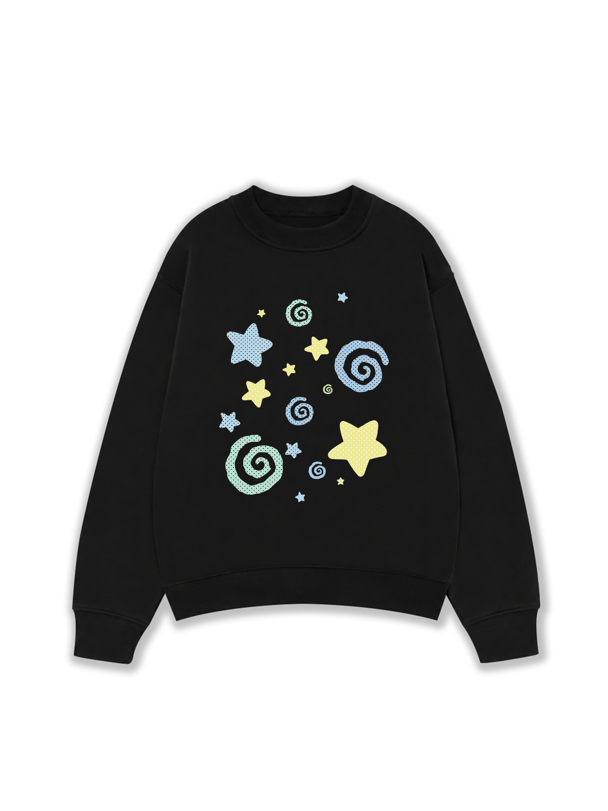 Áo Sweater Nỉ Hai Da Dotty Mood Pastel Dreams