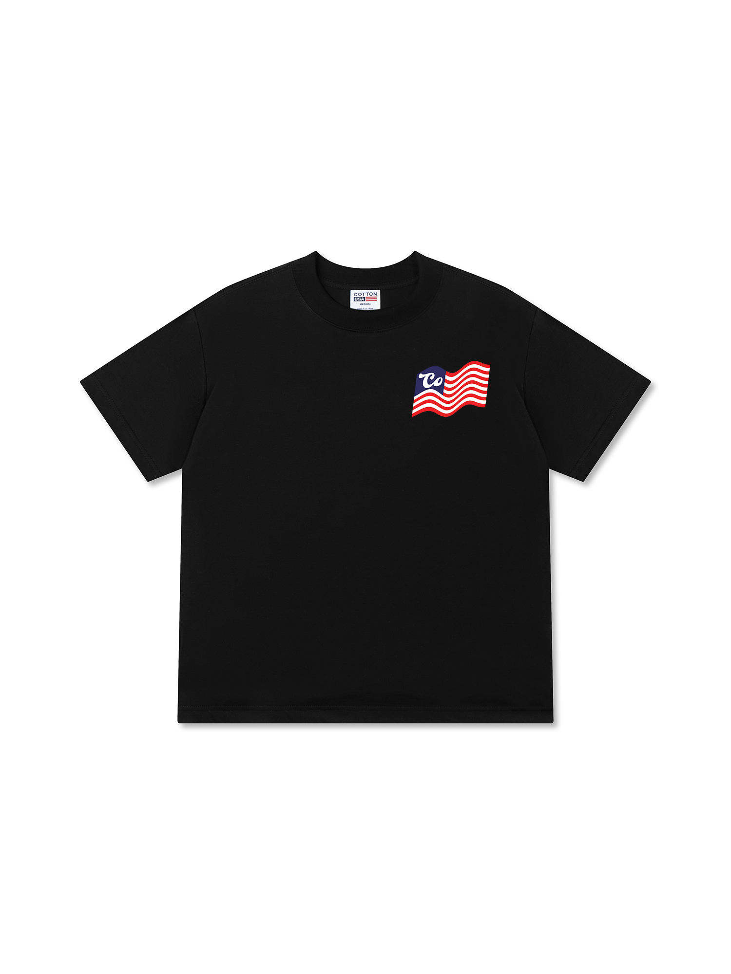 Áo Thun Relaxed Fit USA Cotton USA Flag