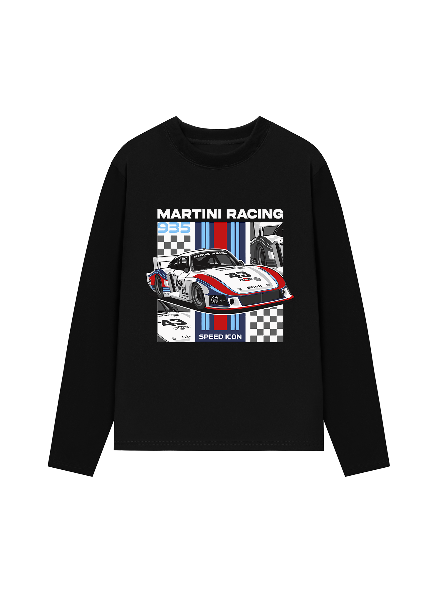 Áo Thun Dài Tay Porsche 935 Martini Racing
