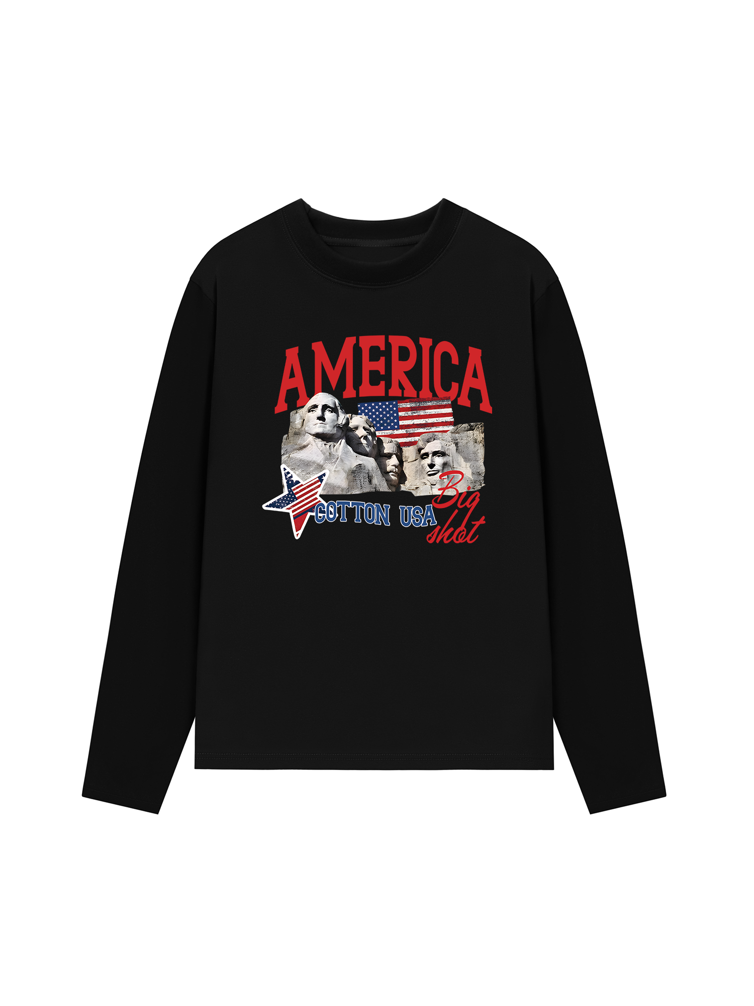 Áo Thun Dài Tay USA Big Shot