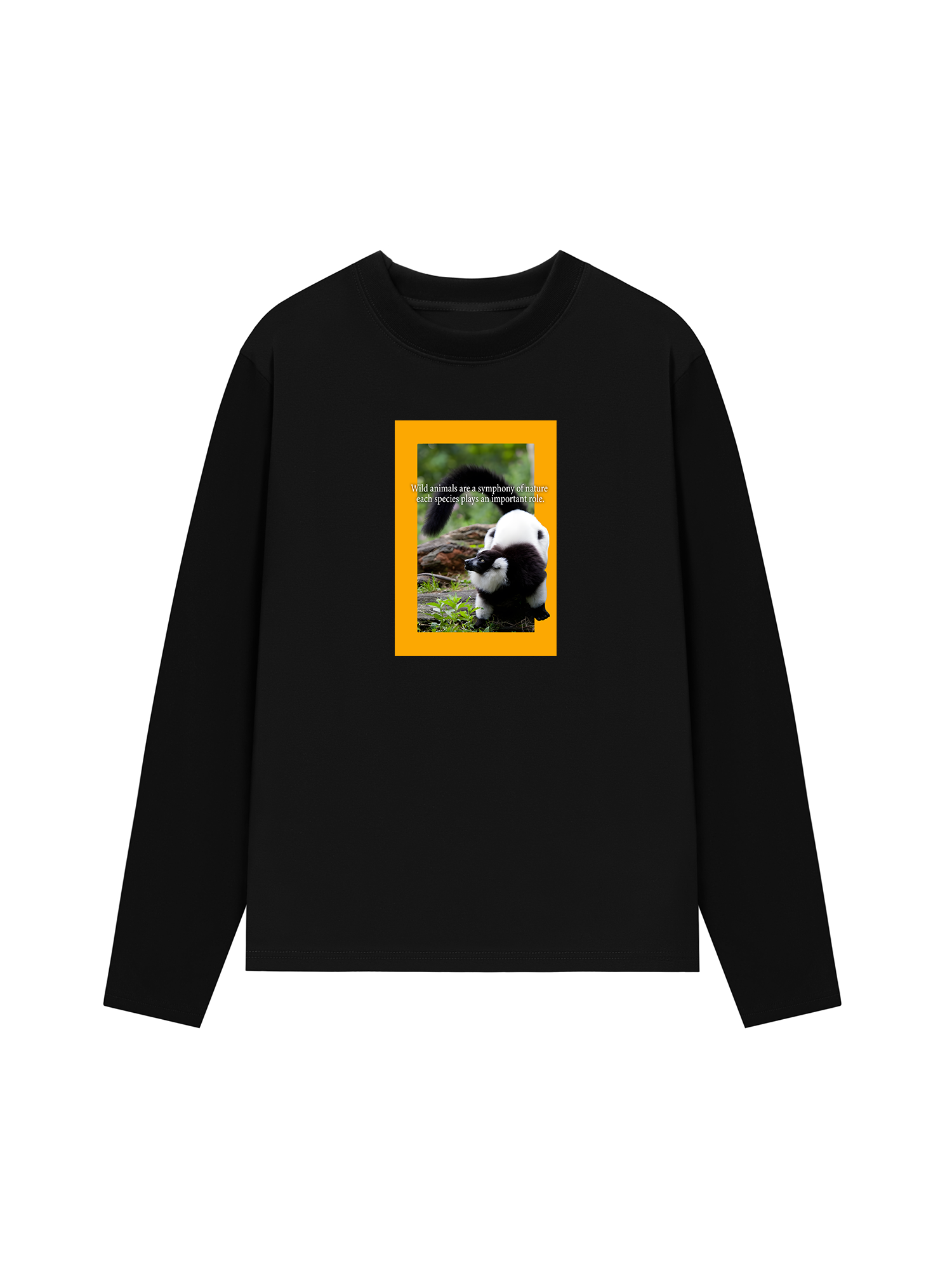 Áo Thun Dài Tay Wild Life Symphony Of Nature