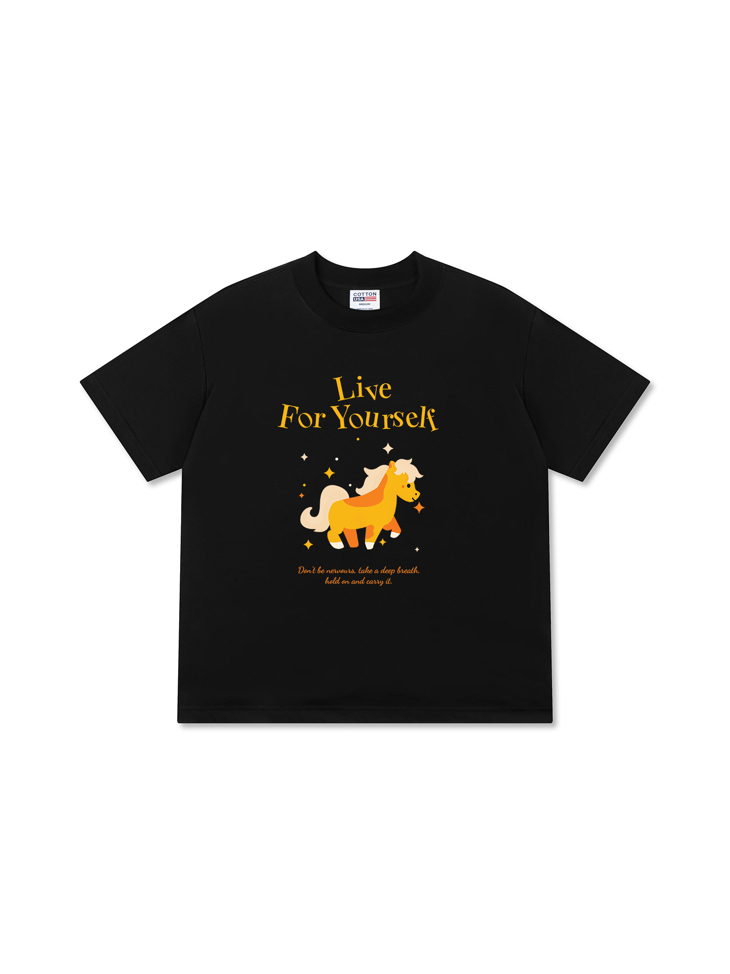 Áo Thun Relaxed Fit Live For Yourself