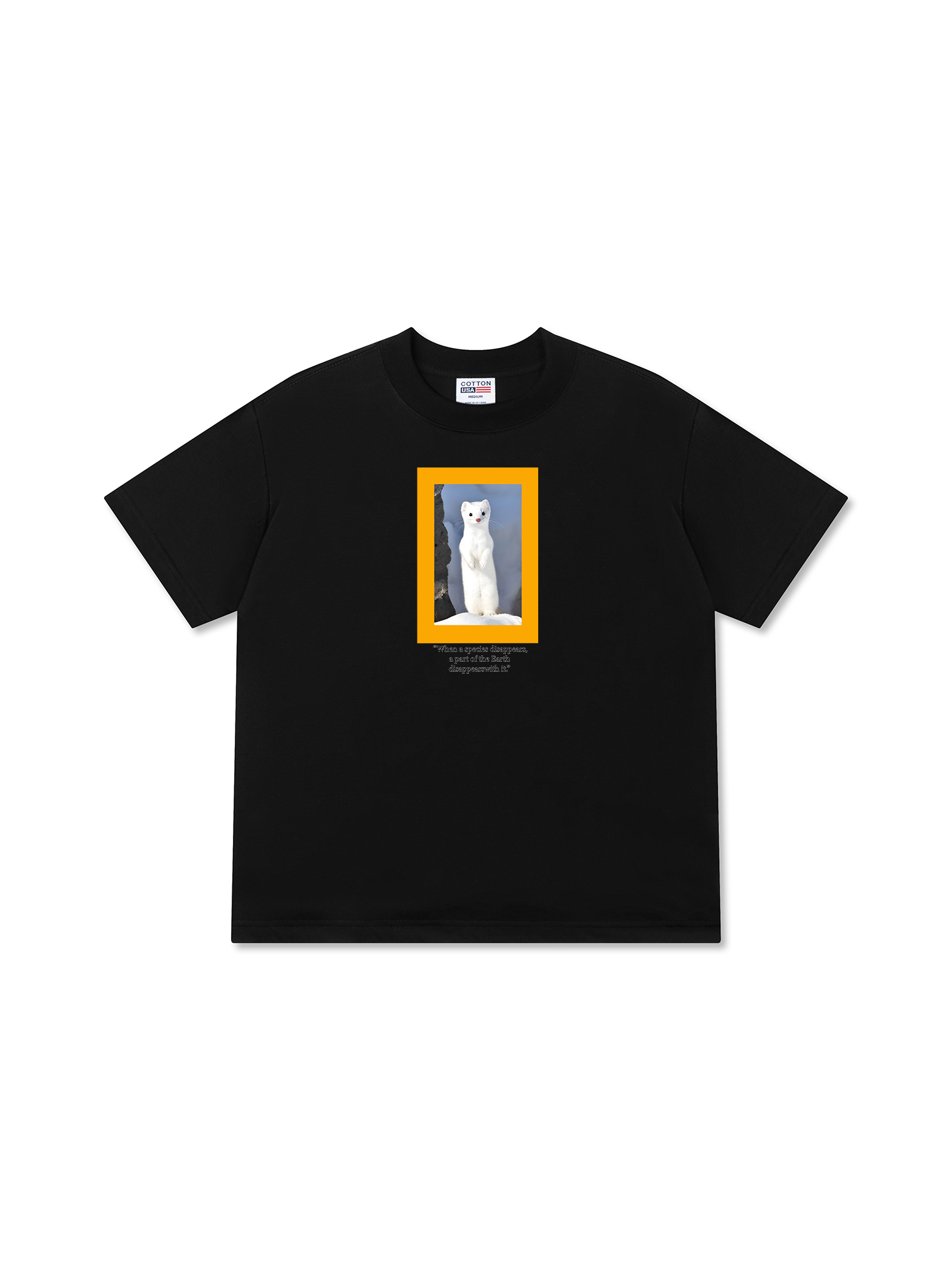 Áo Thun Relaxed Fit Wild Life When A Species Disappears