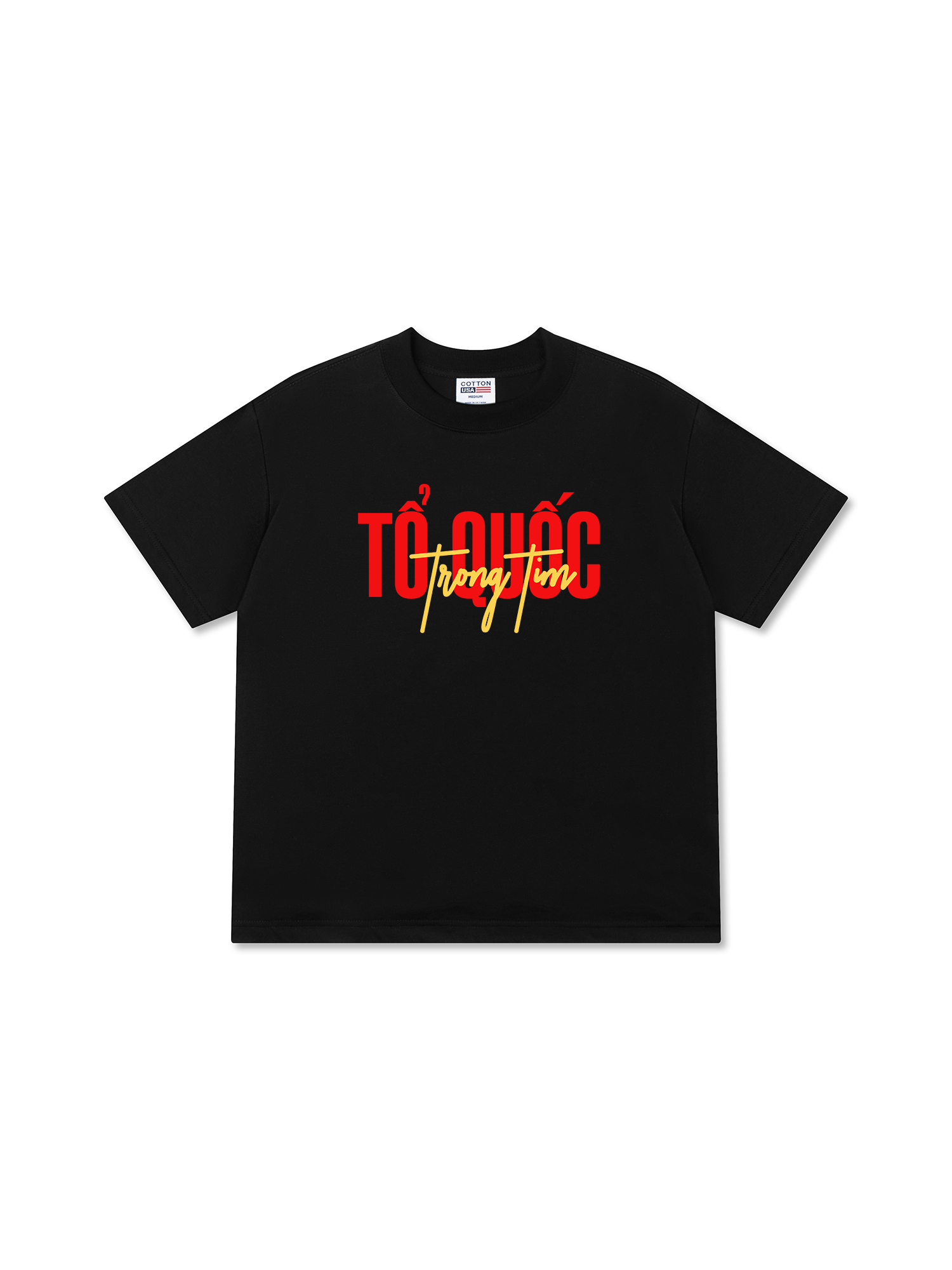 Áo Thun Relaxed Fit Tổ Quốc Trong Tim