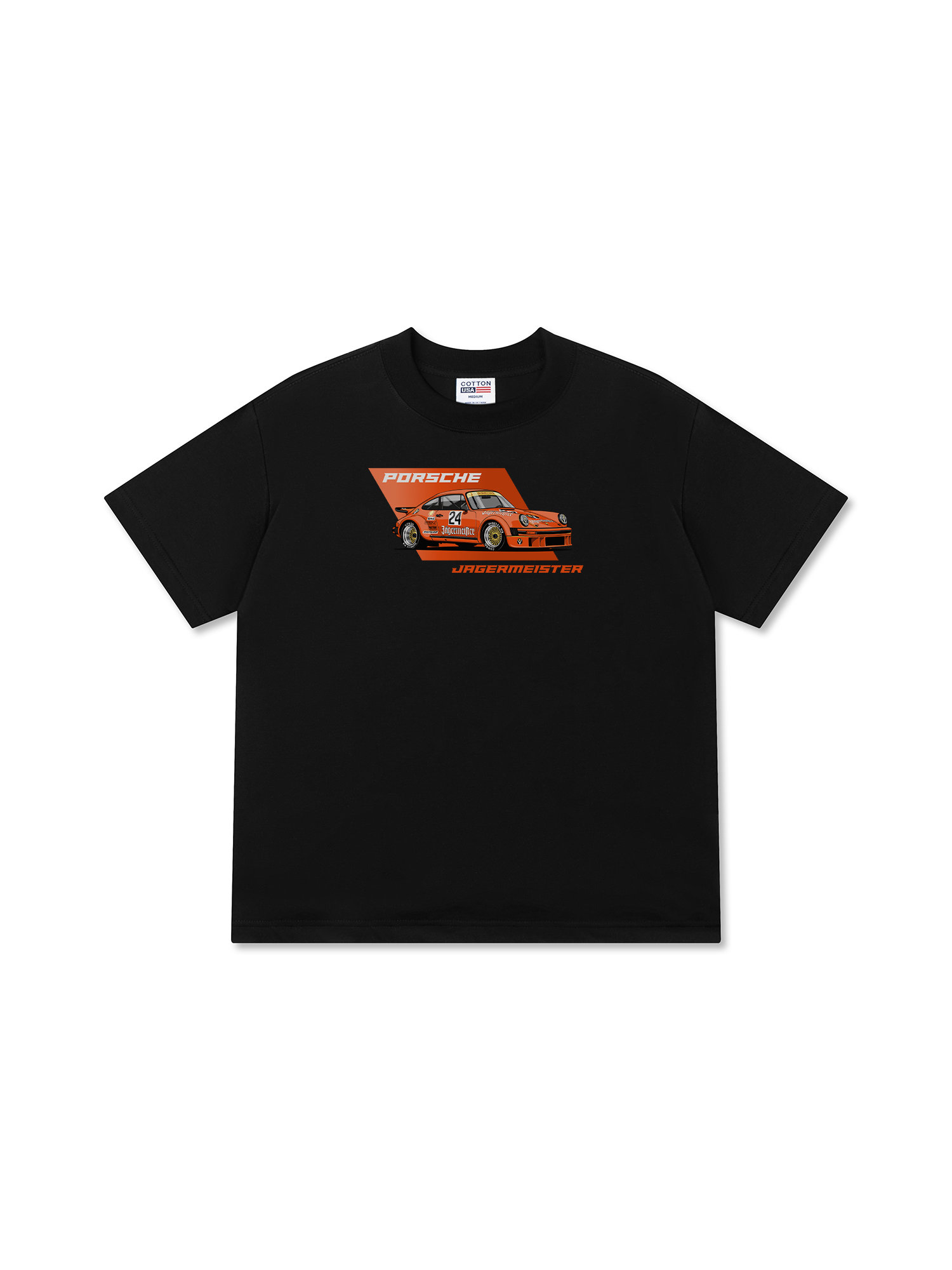 Áo Thun Relaxed Fit Porsche Flamboyant Orange Jagermeister