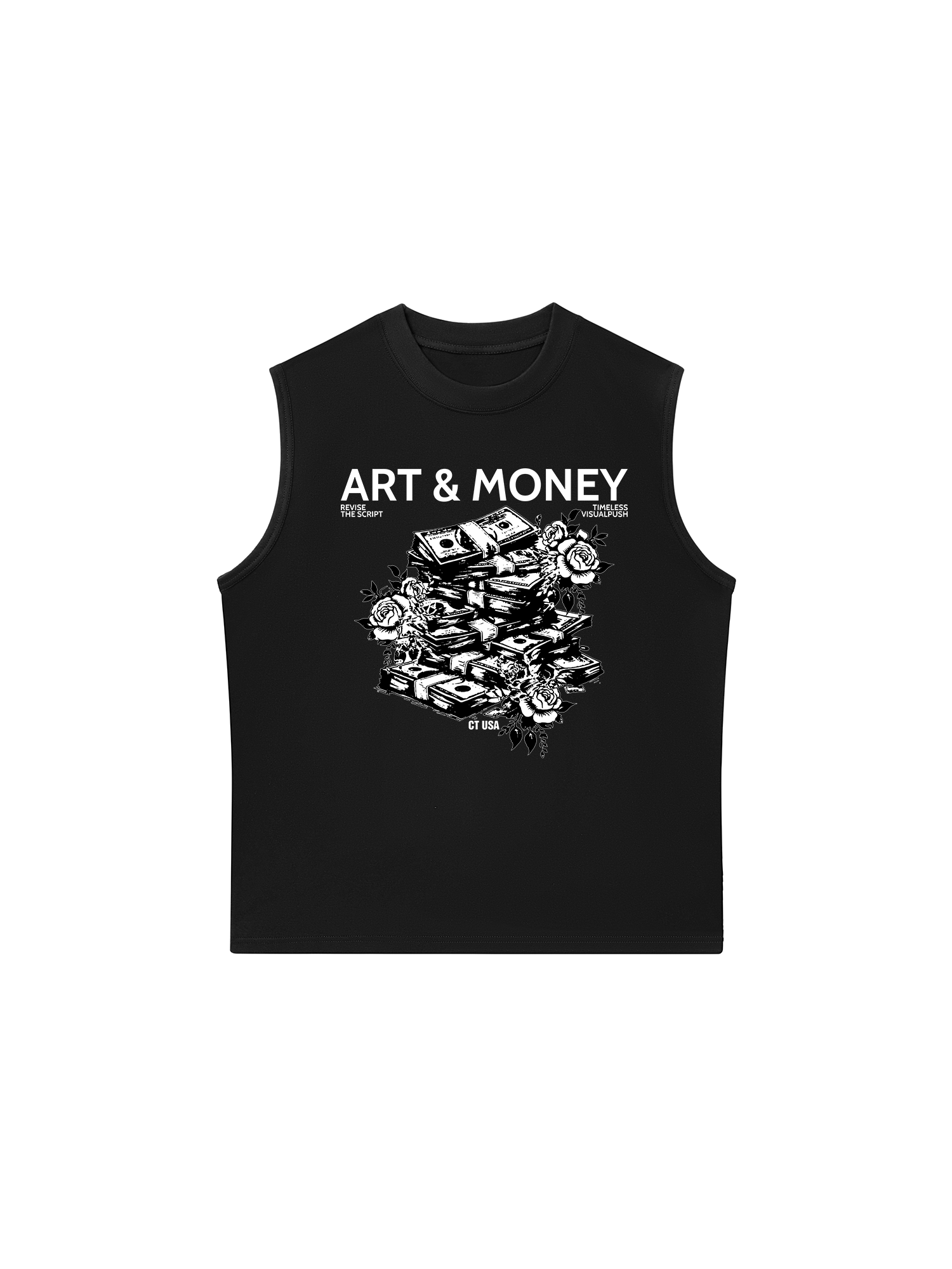 Áo Ba Lỗ Relaxed Fit Art & Money