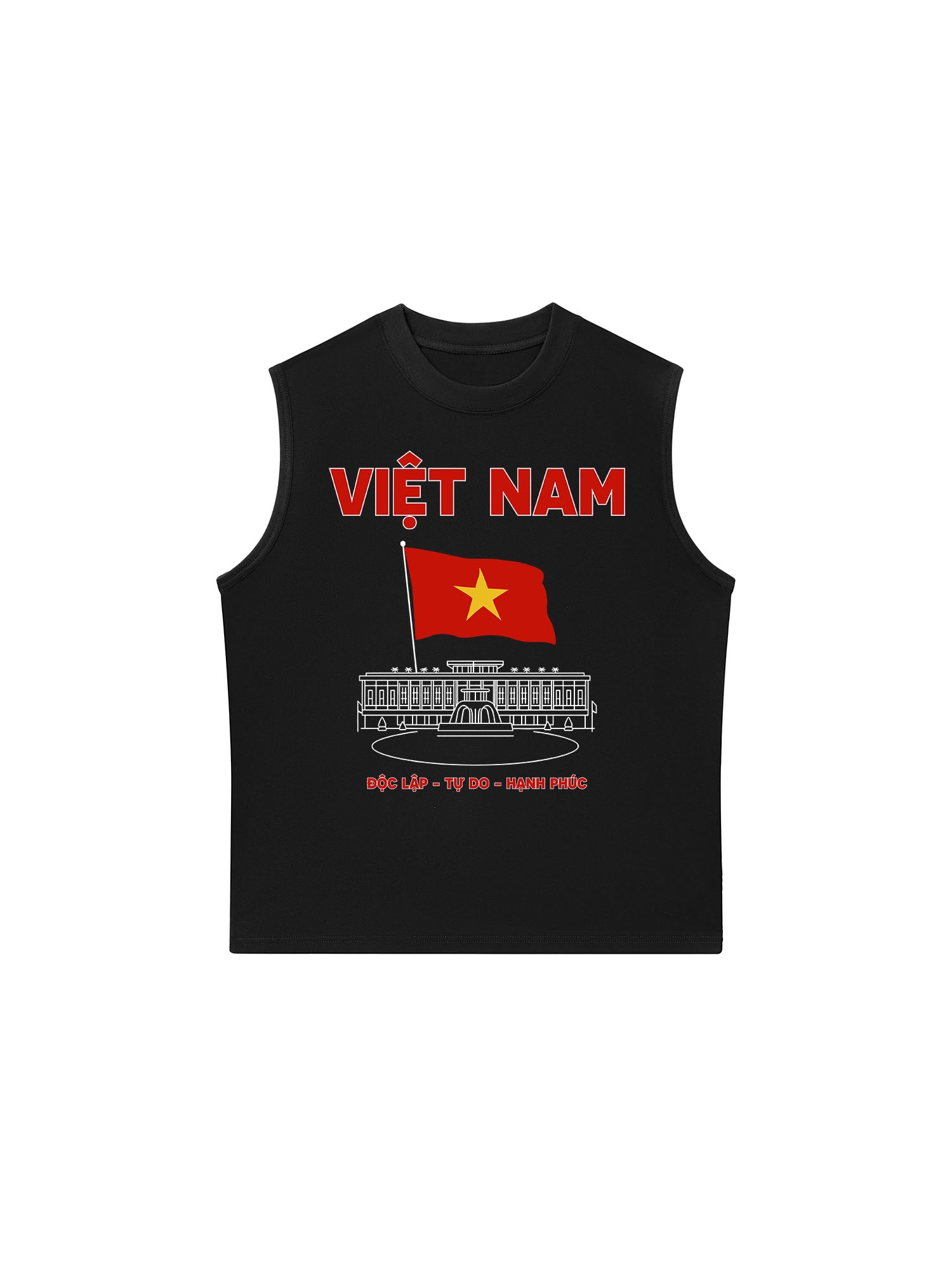 Áo Ba Lỗ Relaxed Fit Việt Nam Độc Lập