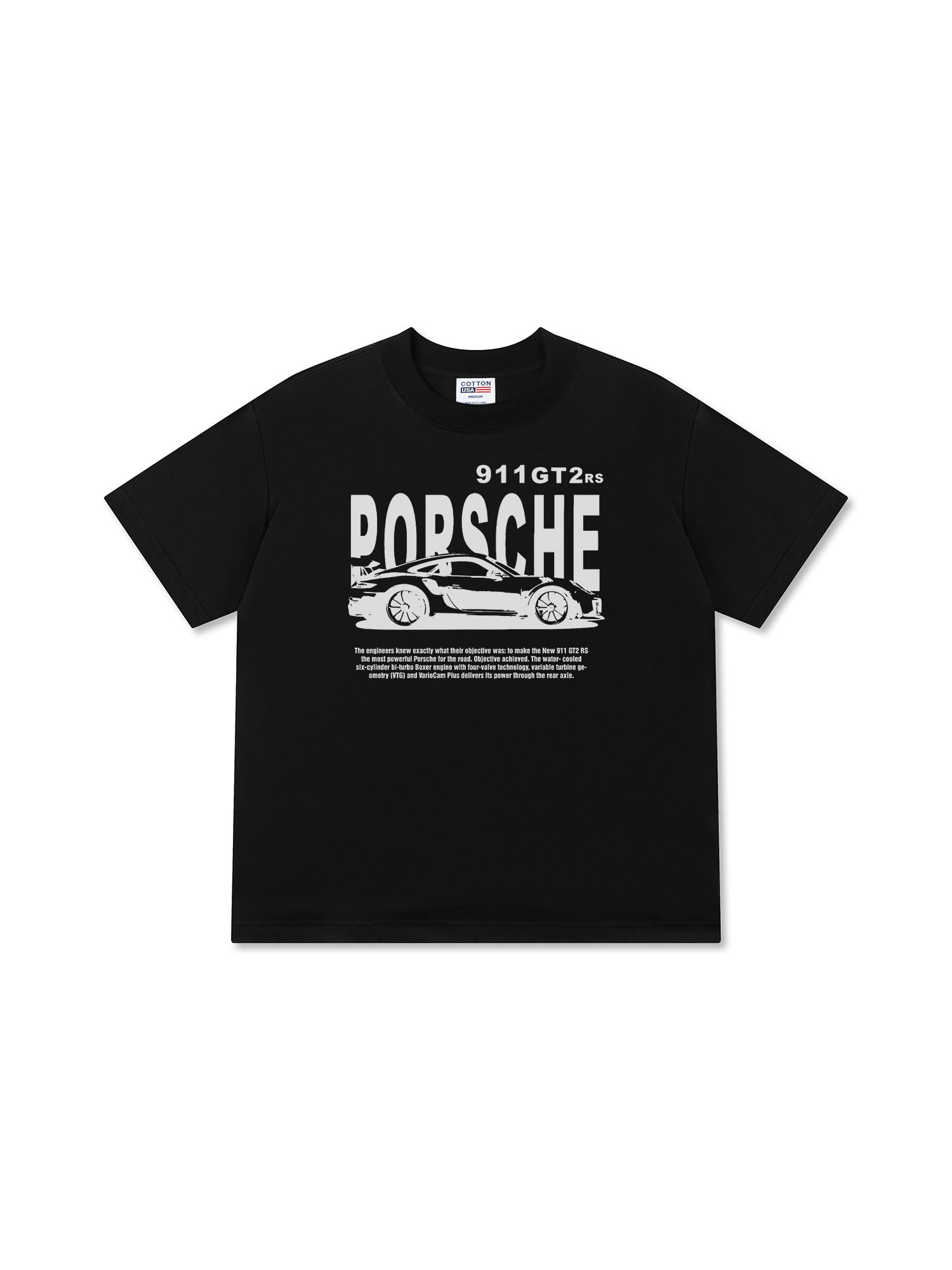 Áo Thun Relaxed Fit Porsche The Engineers