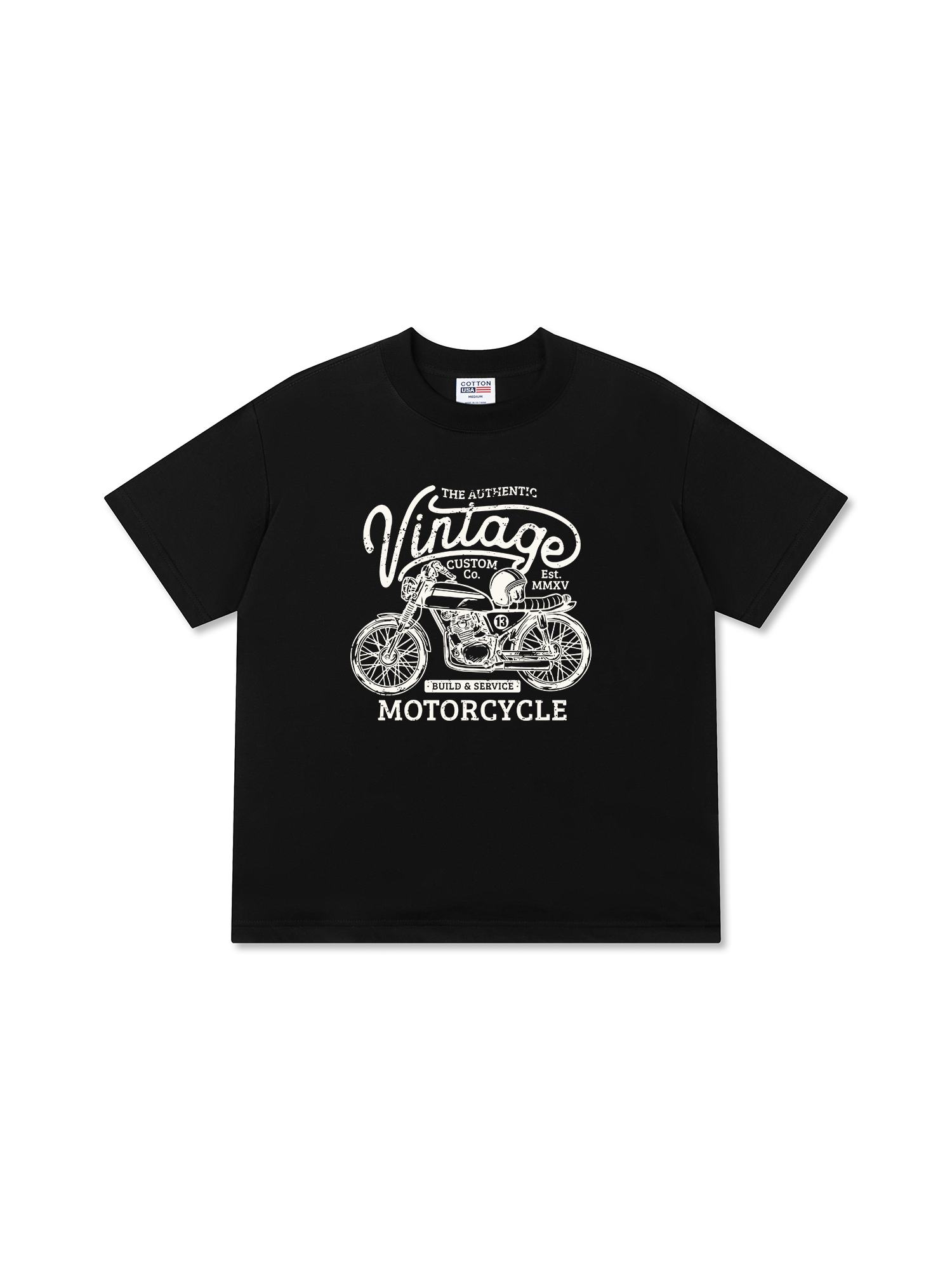 Áo Thun Relaxed Fit Motorbike The Authenic Motorcycle