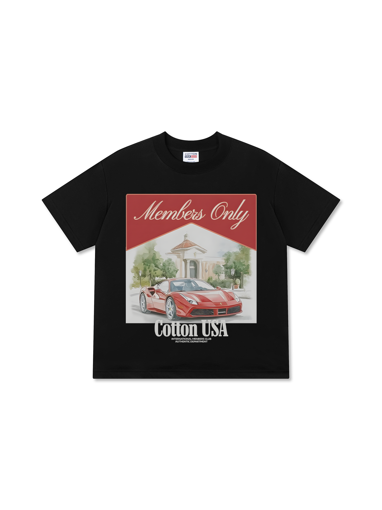 Áo Thun Relaxed Fit Ferrari Members Only