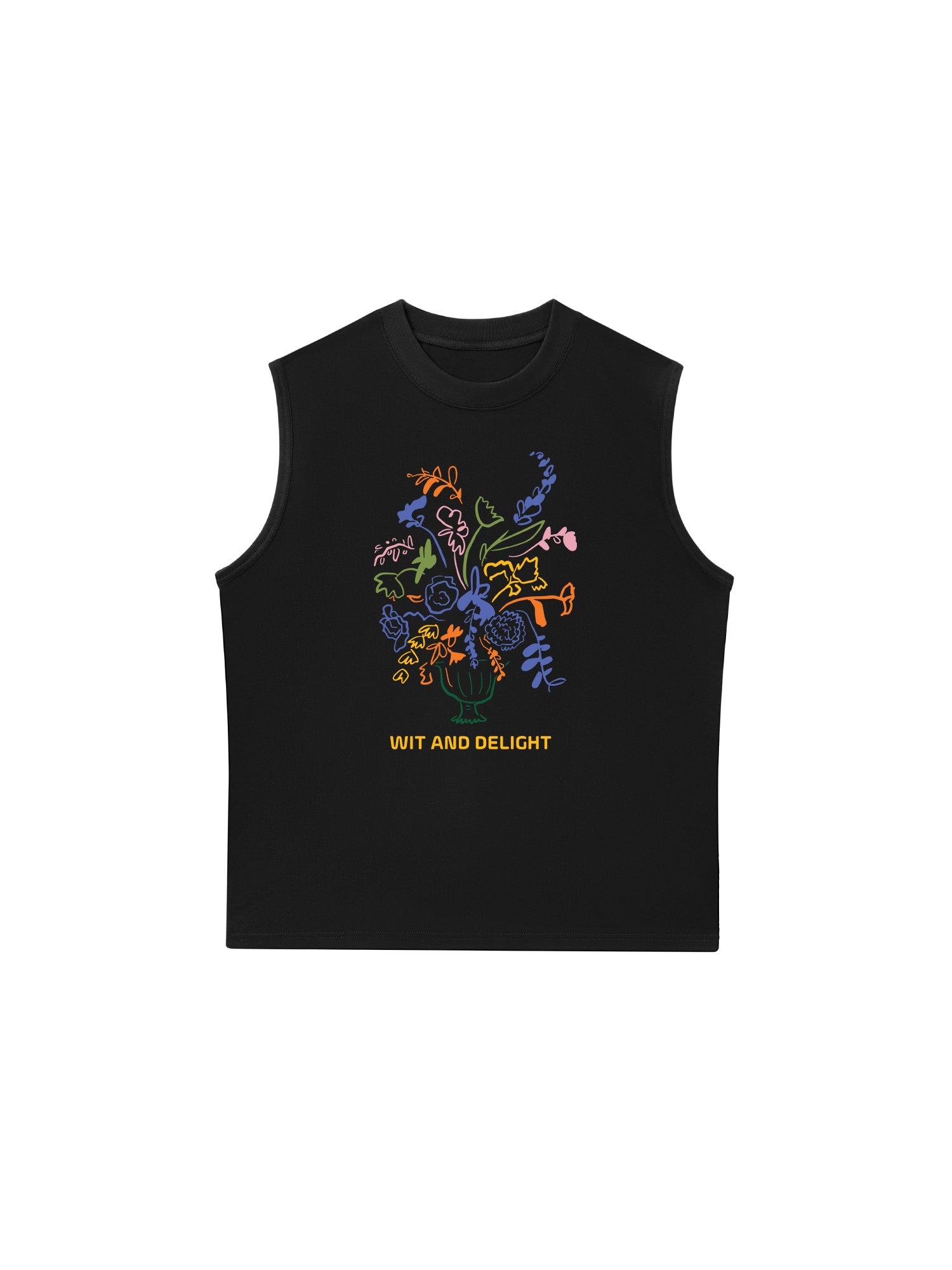 Áo Ba Lỗ Relaxed Fit Wit Amd Delight
