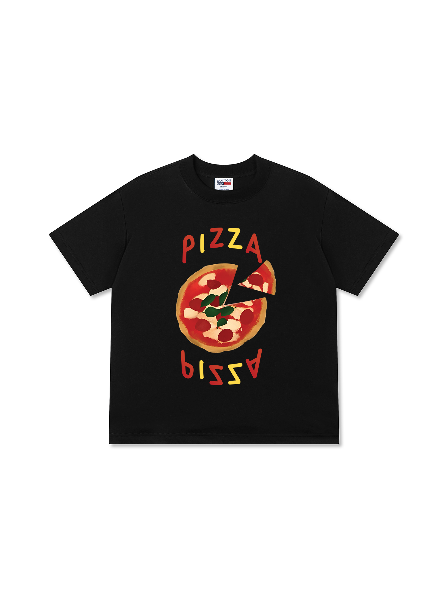 Áo Thun Relaxed Fit Yummy Mood Pizzapizza