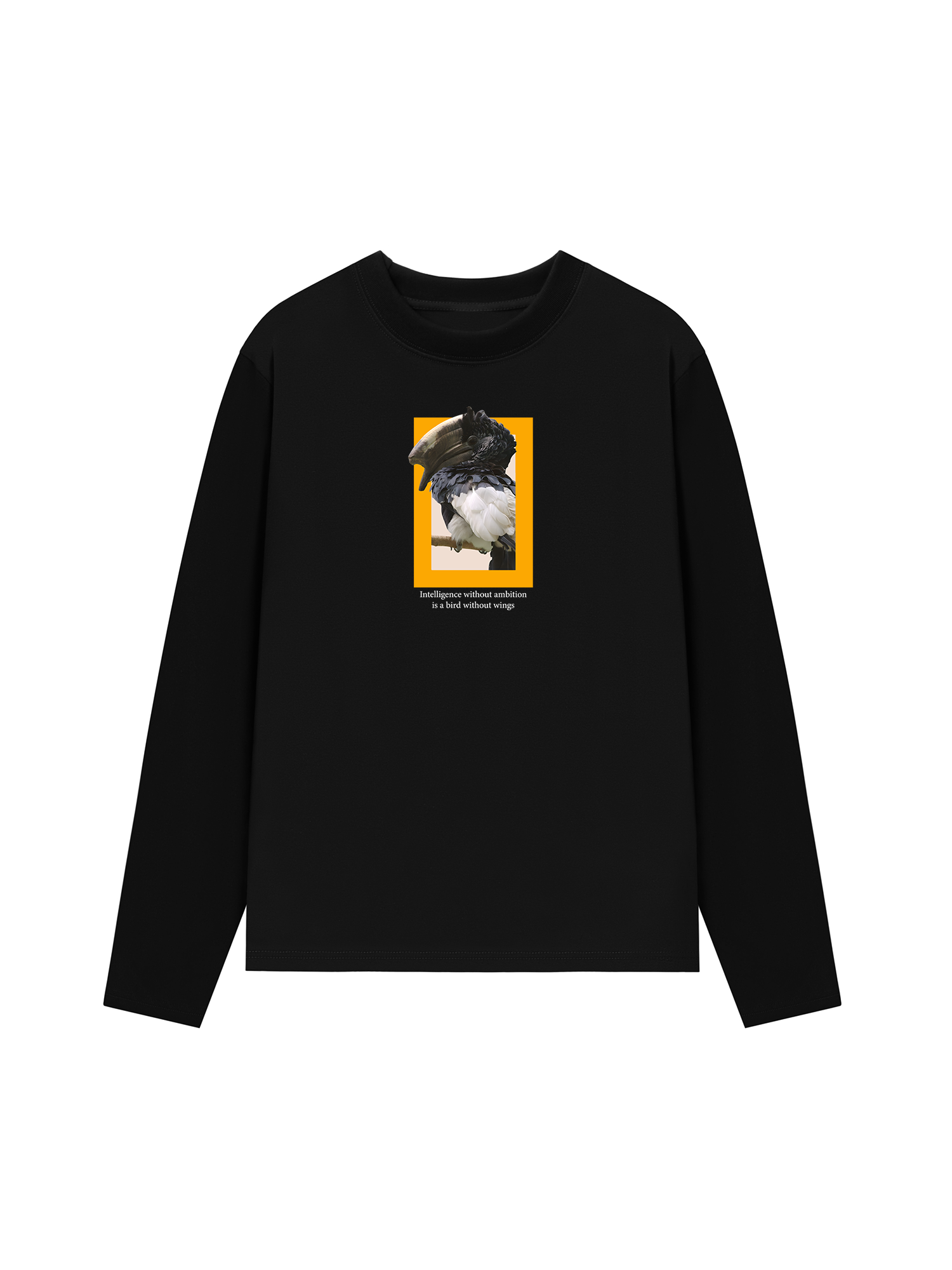 Áo Thun Dài Tay Wild Life Intelligence With Ambition