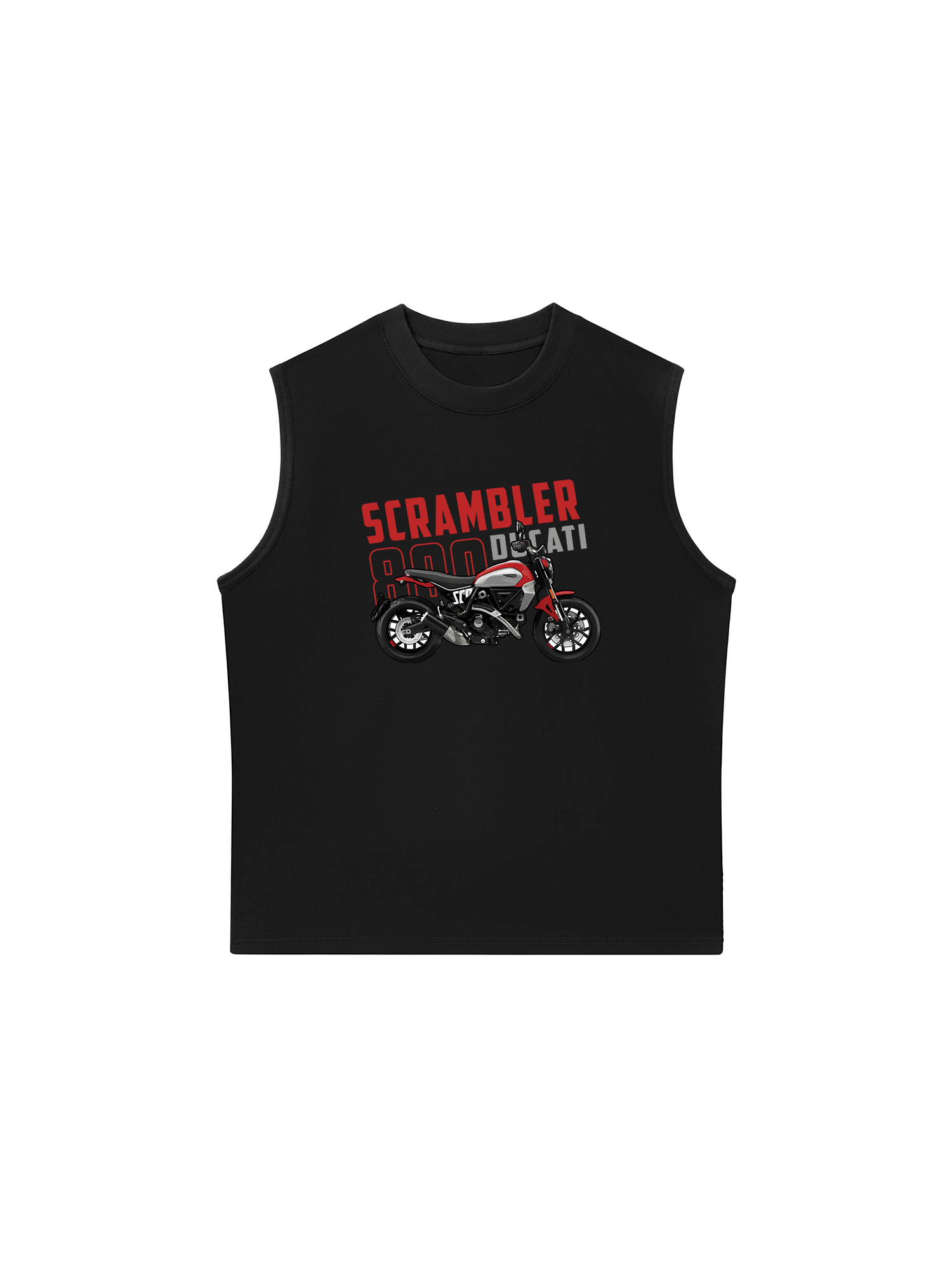 Áo Ba Lỗ Relaxed Fit Scrambler 800 Ducati