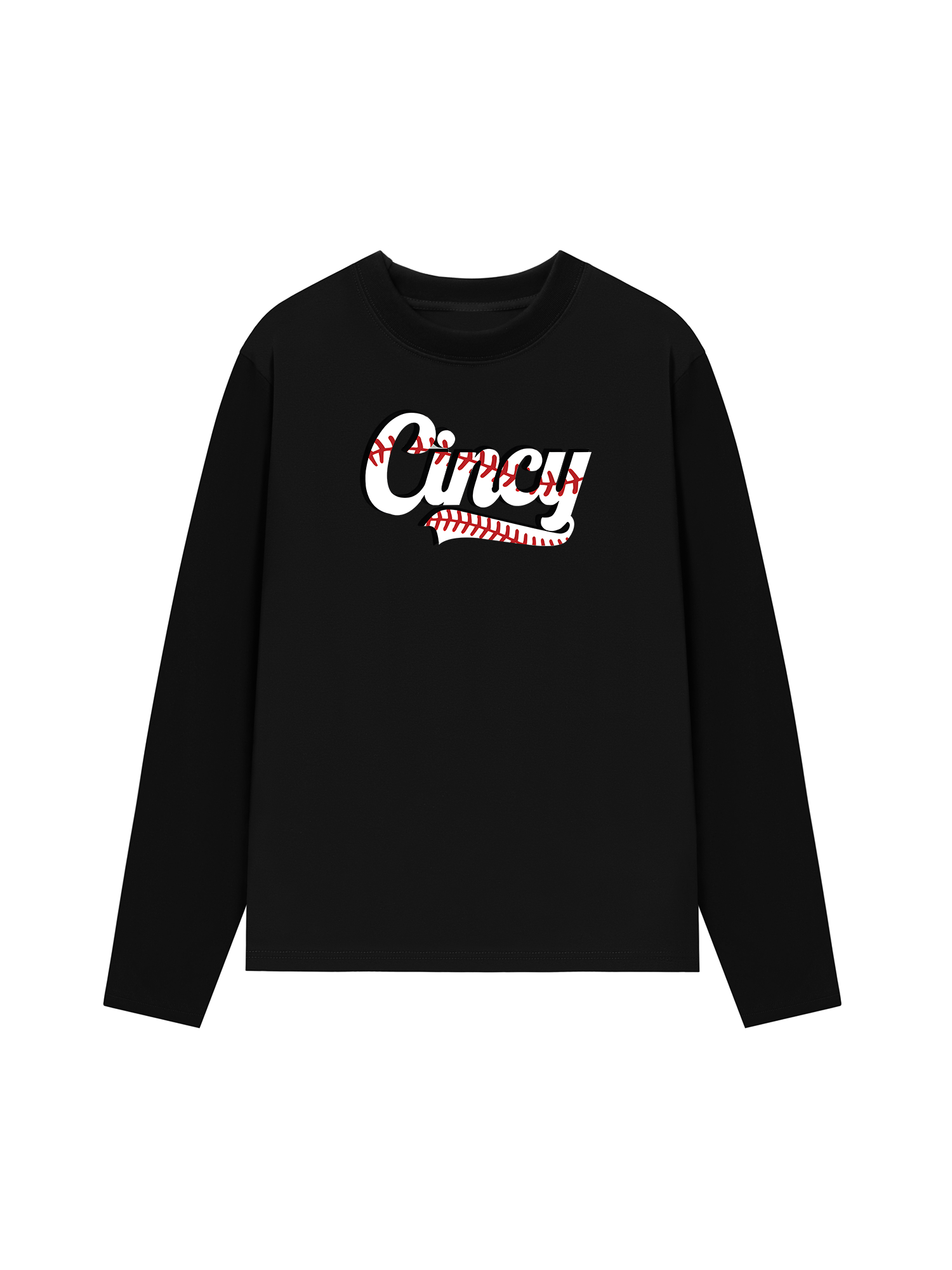 Áo Thun Dài Tay Baseball Cincy