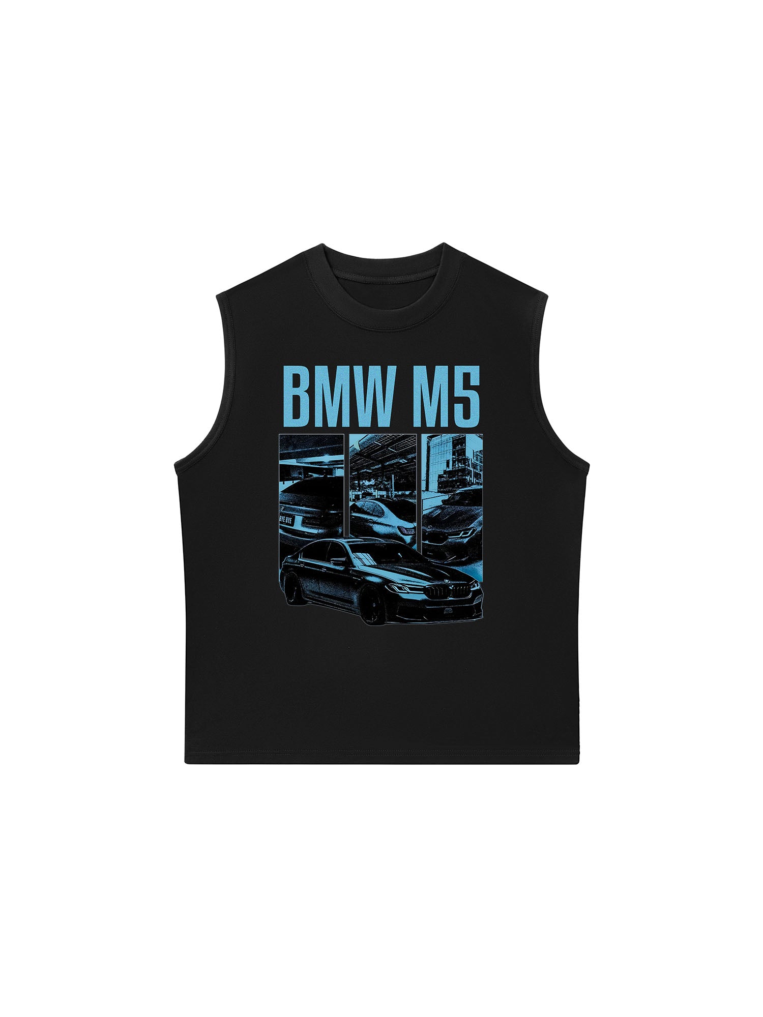 Áo Ba Lỗ Relaxed Fit BMW M5 Dark Blue