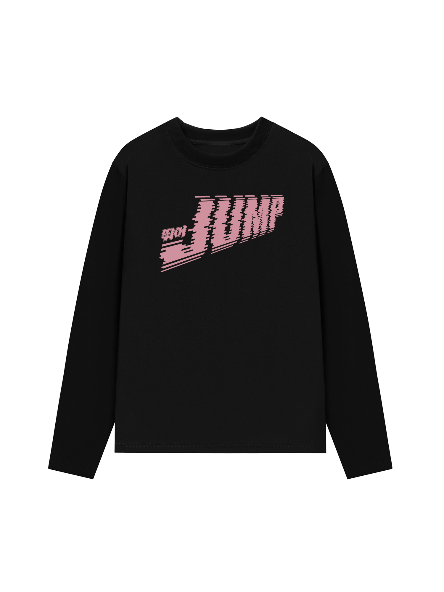 Áo Thun Dài Tay Black Pink Jump