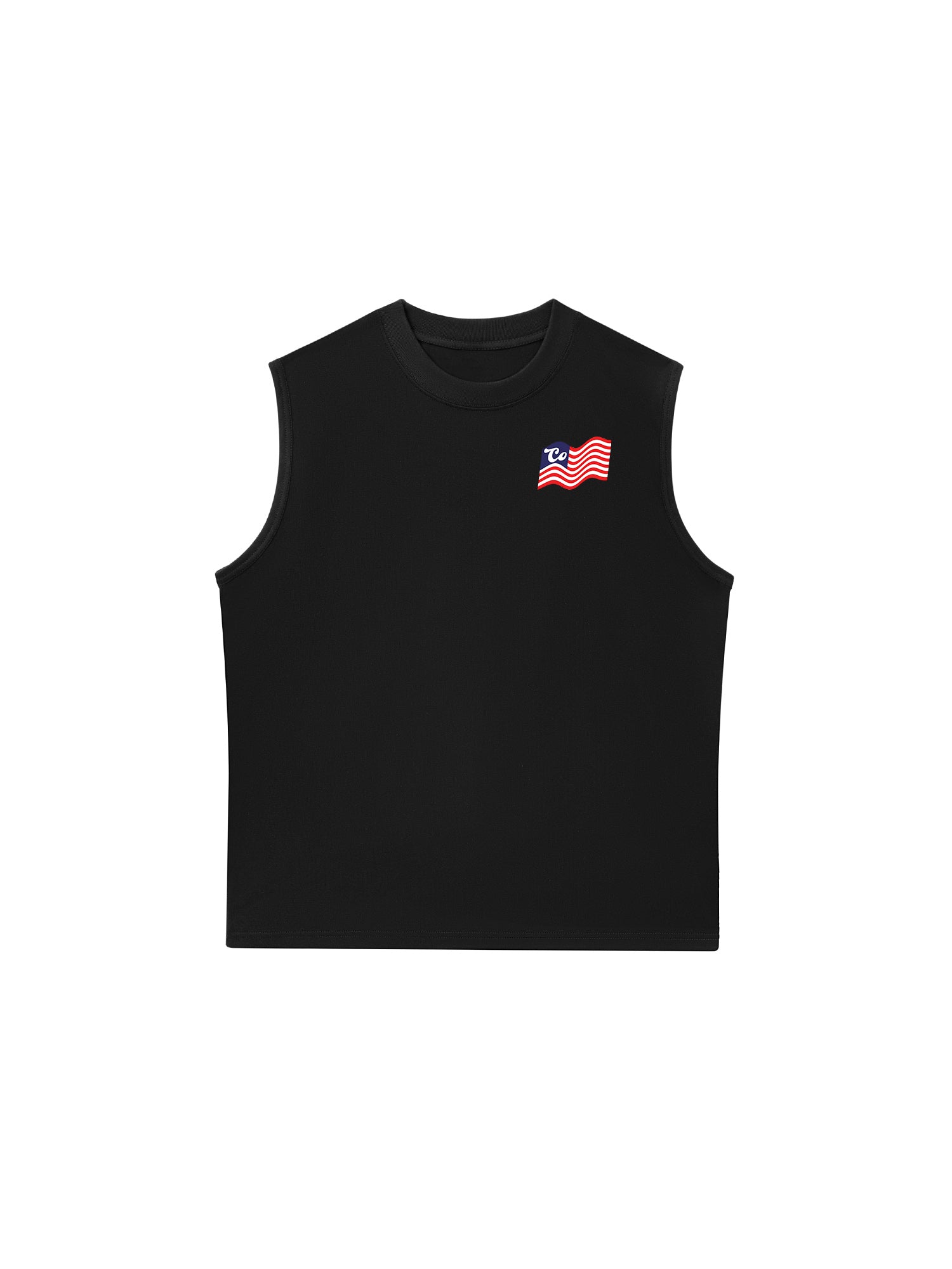Áo Ba Lỗ Relaxed Fit USA Cotton USA Flag