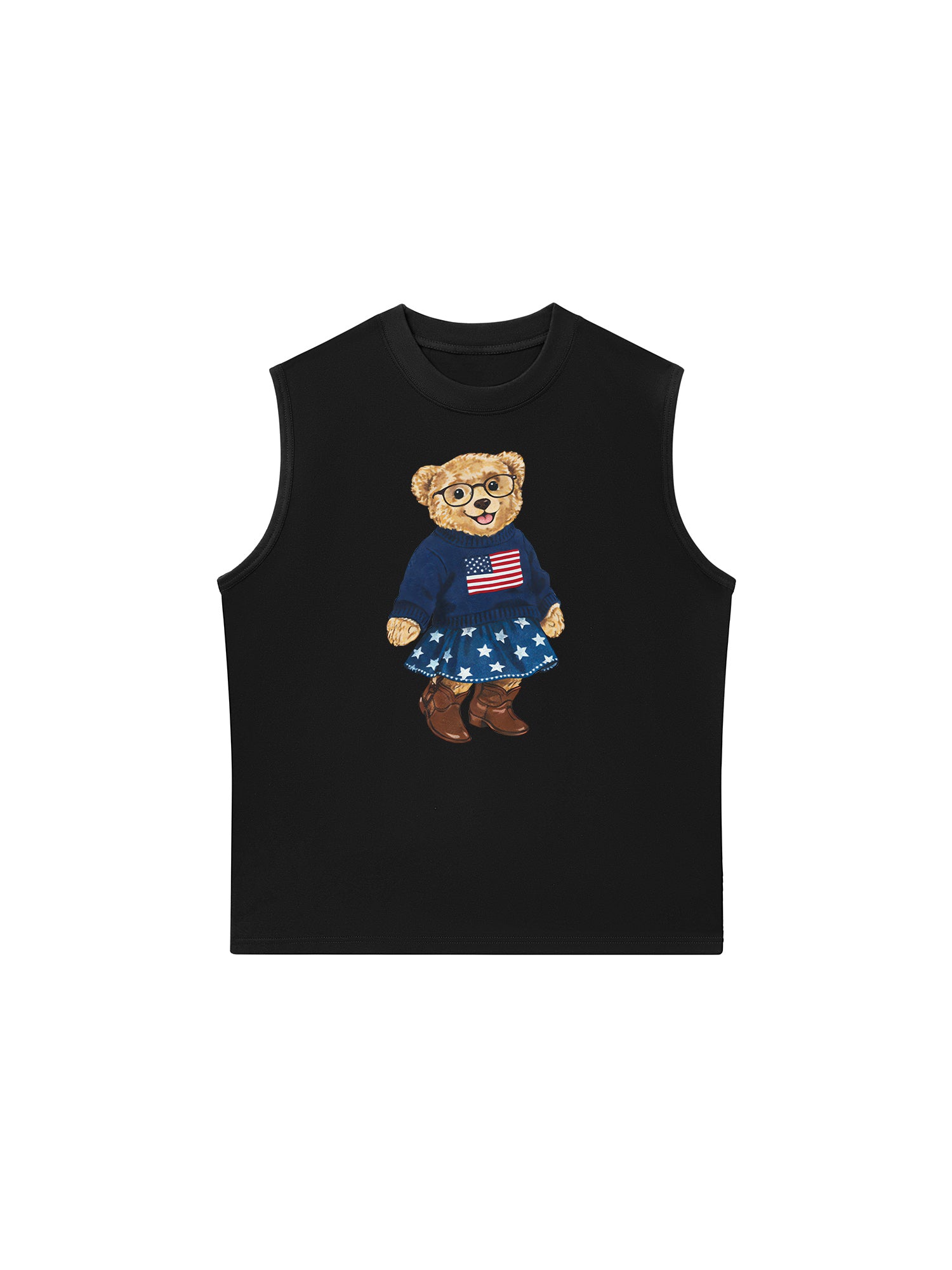 Áo Ba Lỗ Relaxed Fit American Girl