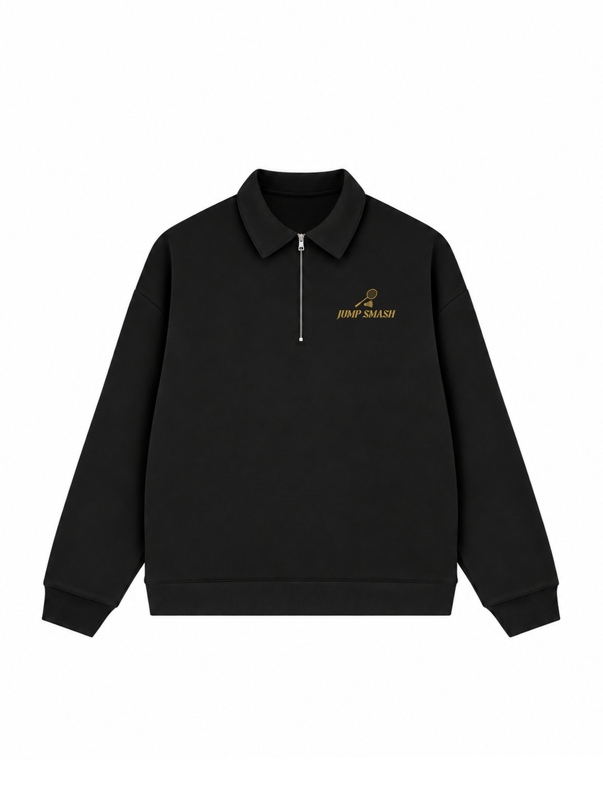 Áo Sweater Polo Nỉ Hai Da Badminton Social Club Athletic Dept