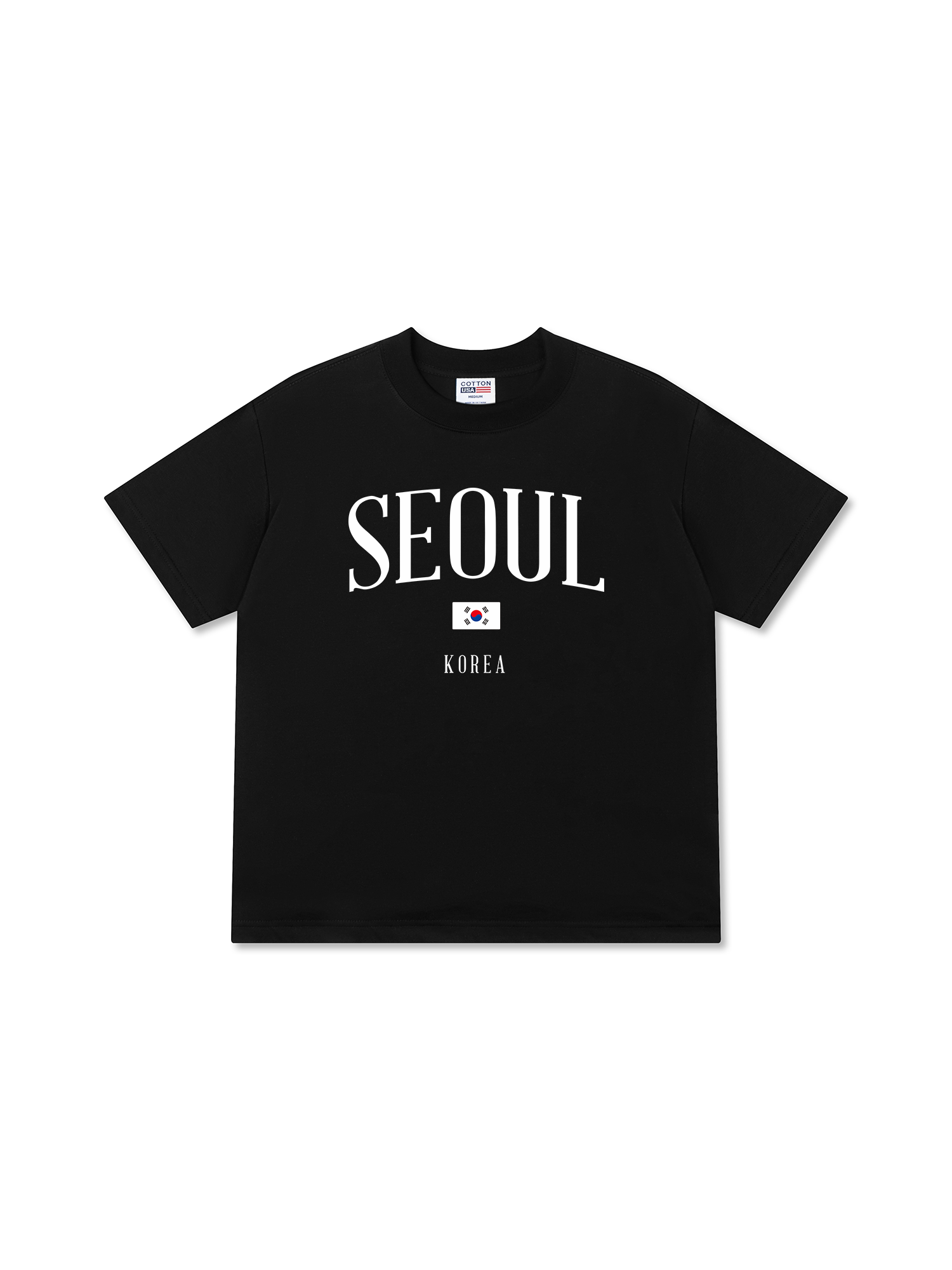 Áo Thun Relaxed Fit Seoul Korea Classic