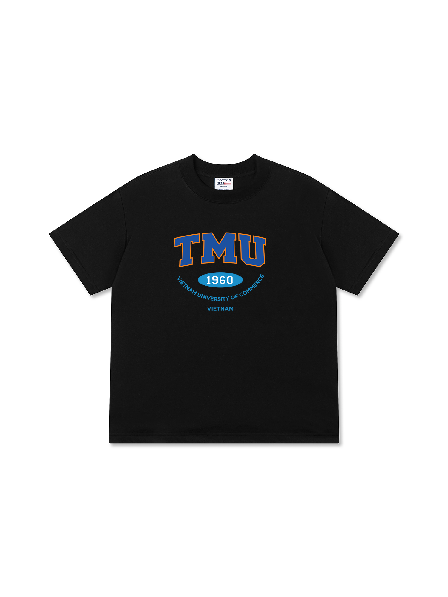 Áo Thun Relaxed Fit TMU - Vietnam University of Commerce