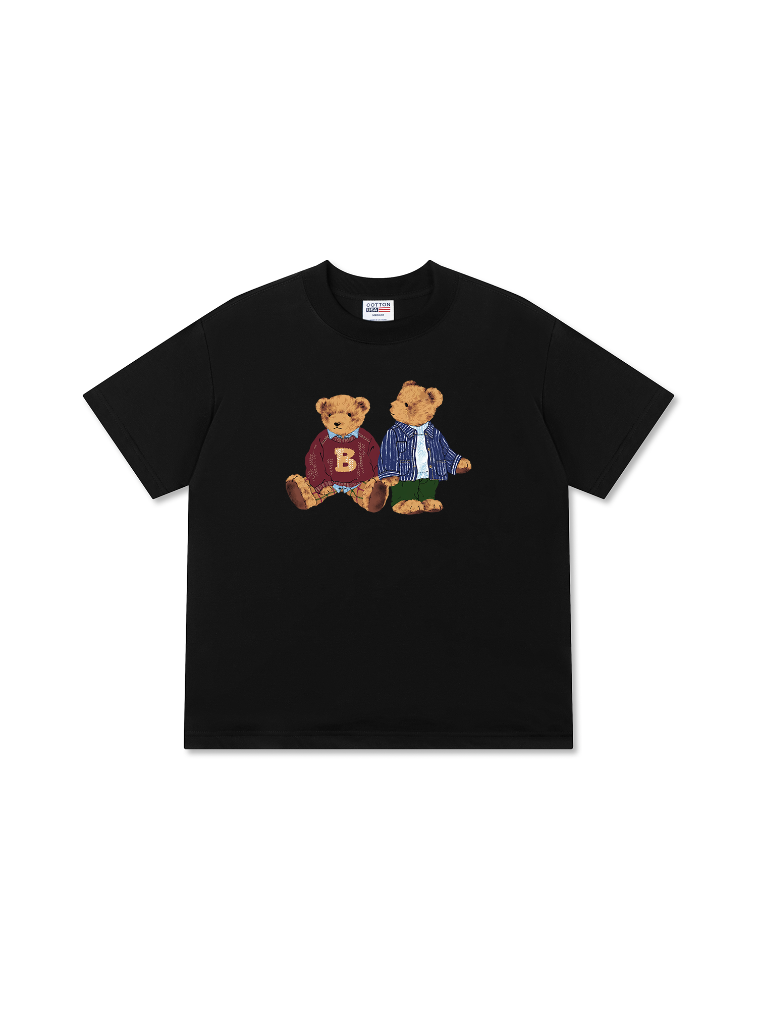 Áo Thun Relaxed Fit Brown Bear