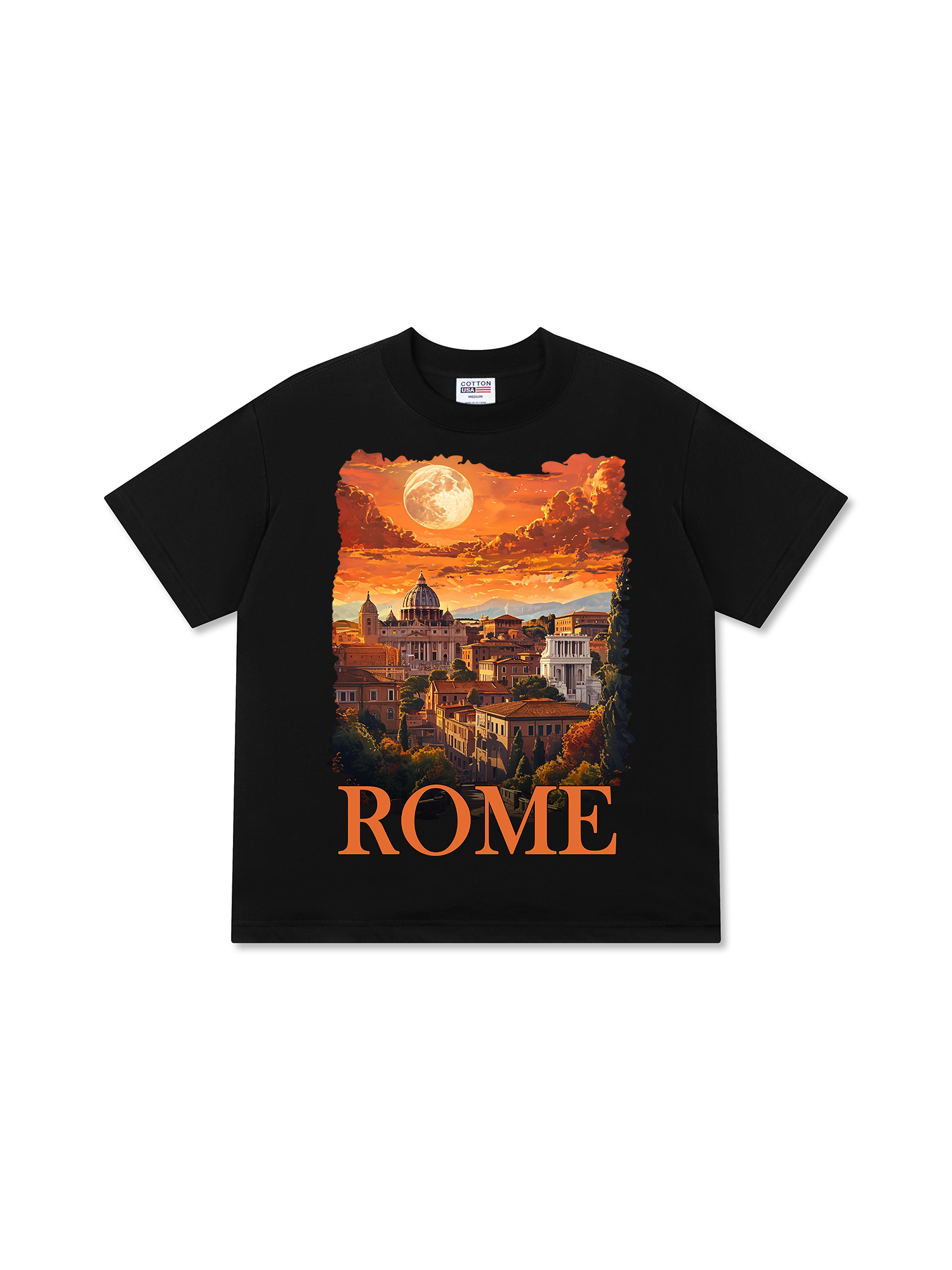 Áo Thun Relaxed Fit City Rome