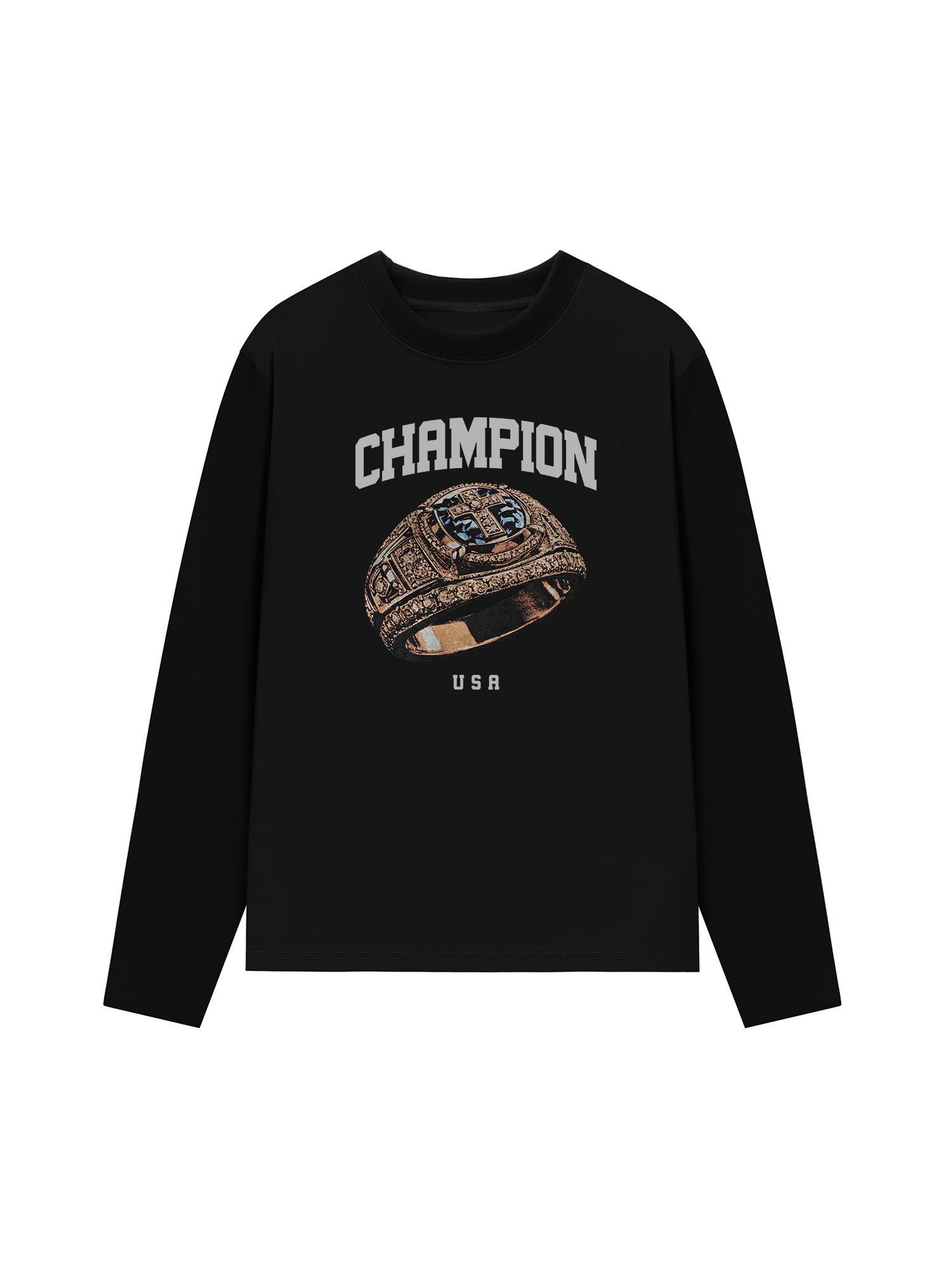 Áo Thun Dài Tay Champions Cross Ring
