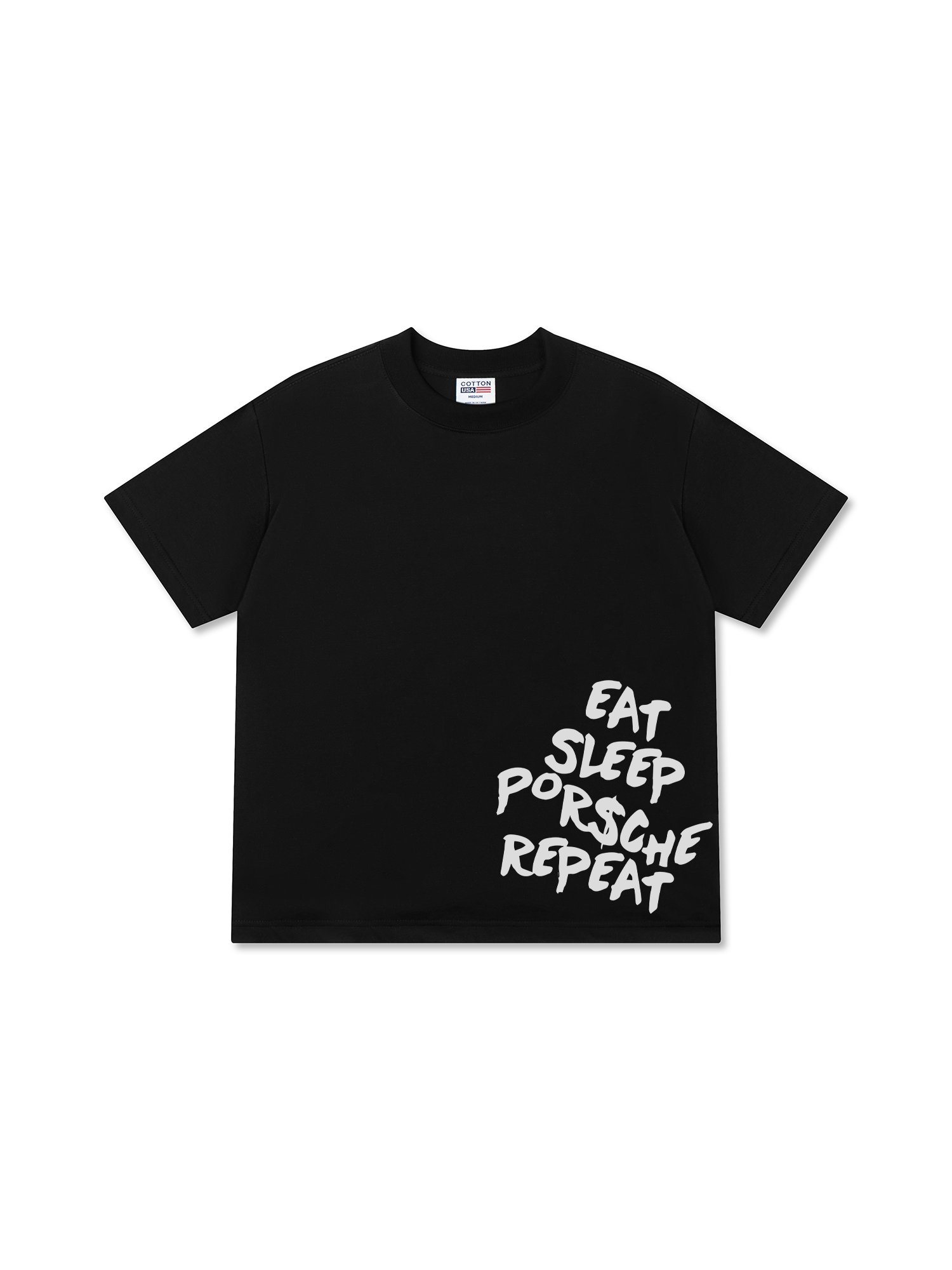 Áo Thun Relaxed Fit Porsche Eat Sleep Repeat