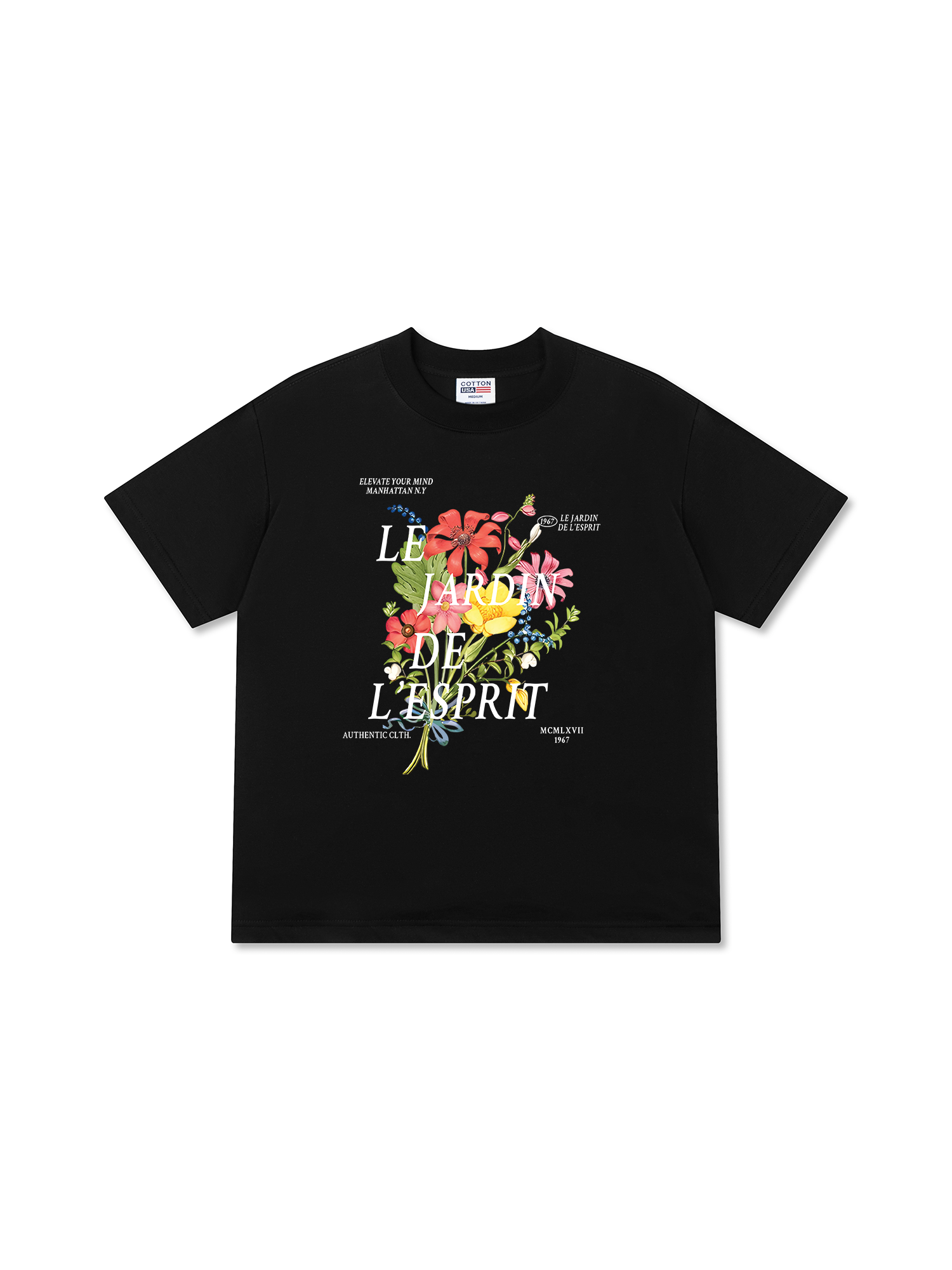 Áo Thun Relaxed Fit Floral Authentic