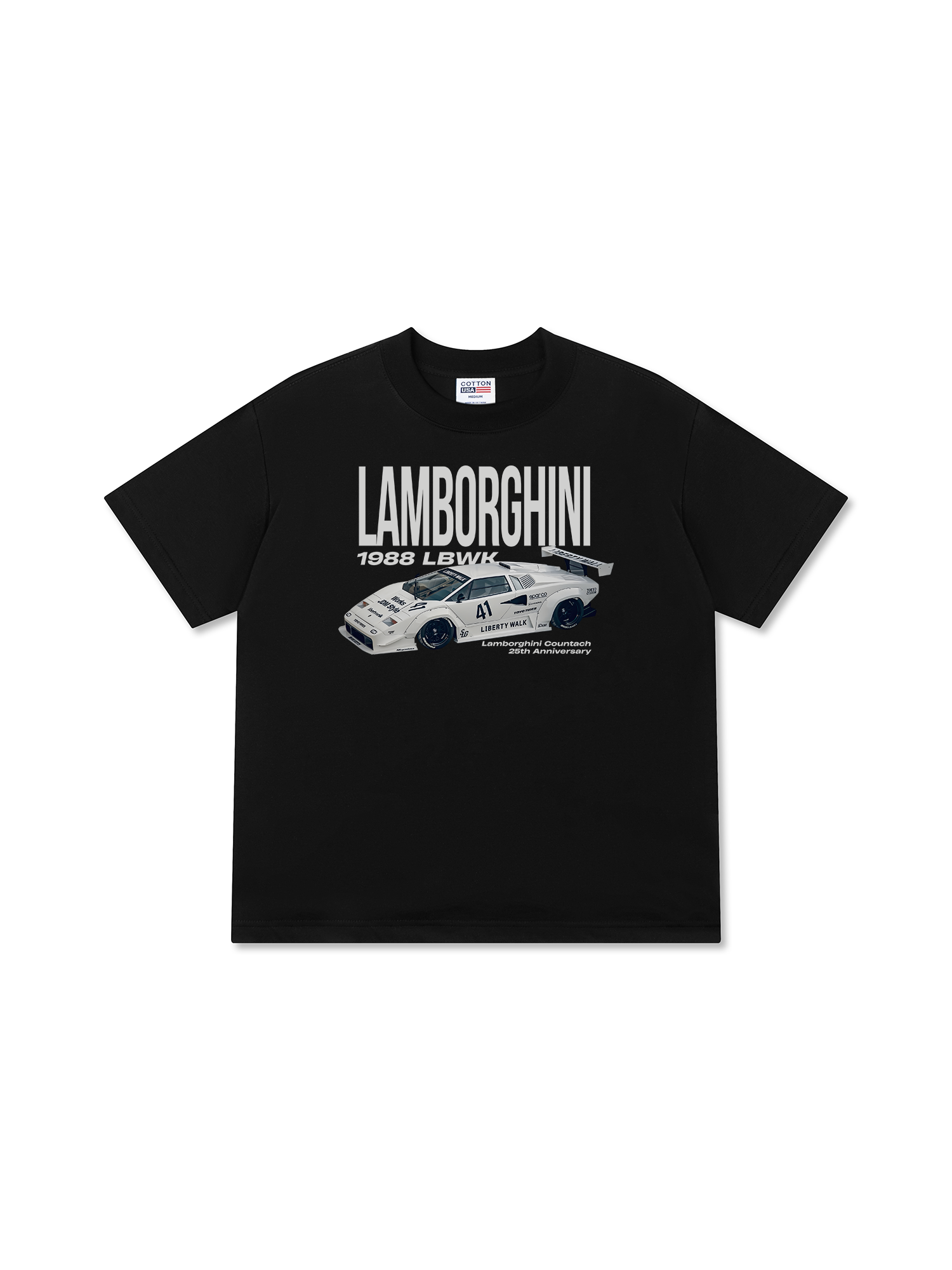 Áo Thun Relaxed Fit Lamborghini 25th Anniversary