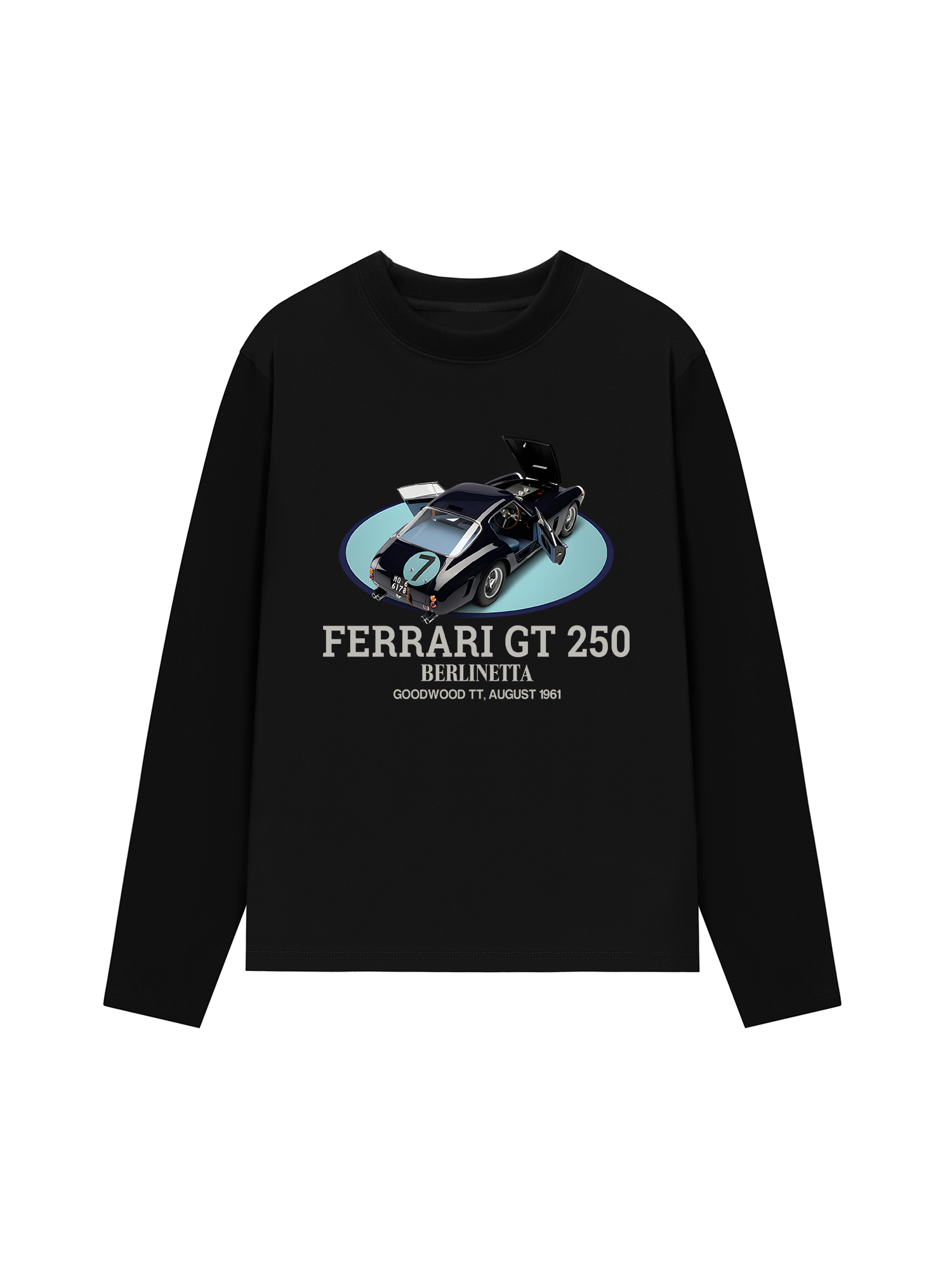 Áo Thun Dài Tay Ferrari Berlinetta Goodwood