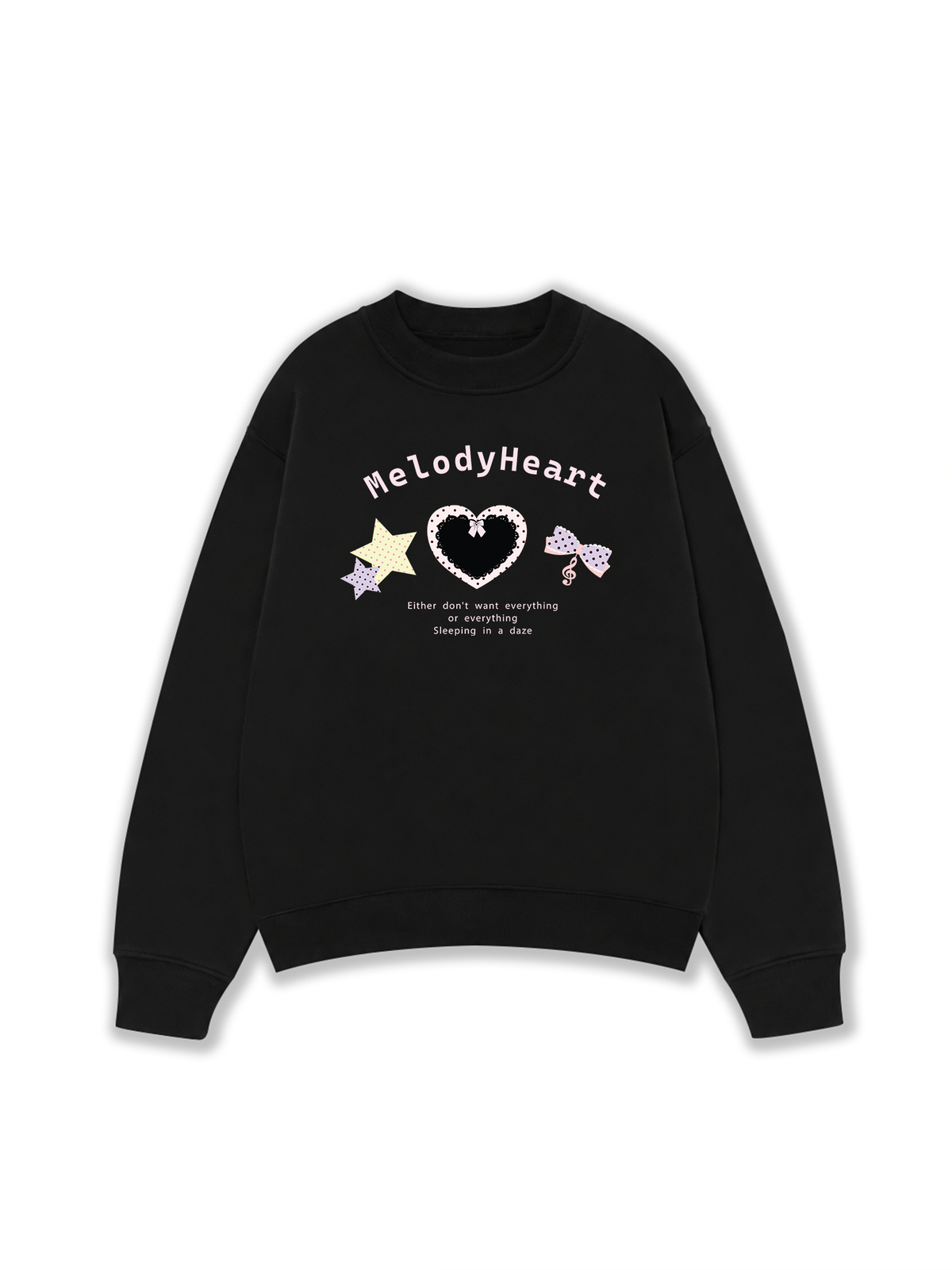 Áo Sweater Nỉ Hai Da Dotty Mood Cherry Diary