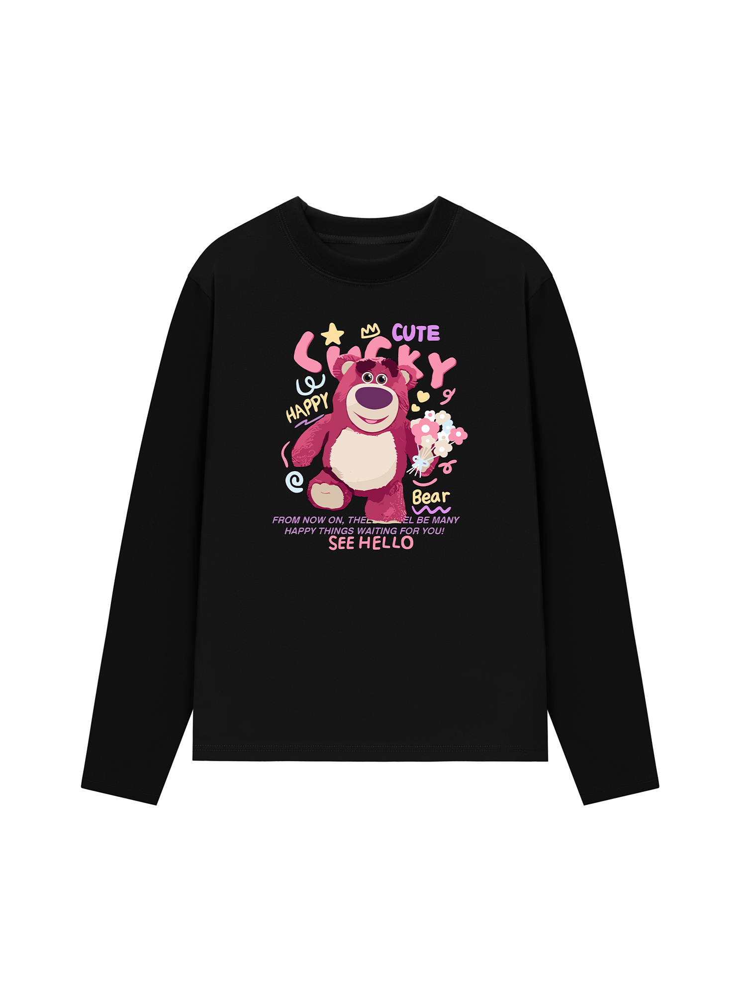 Áo Thun Dài Tay Lucky Bear