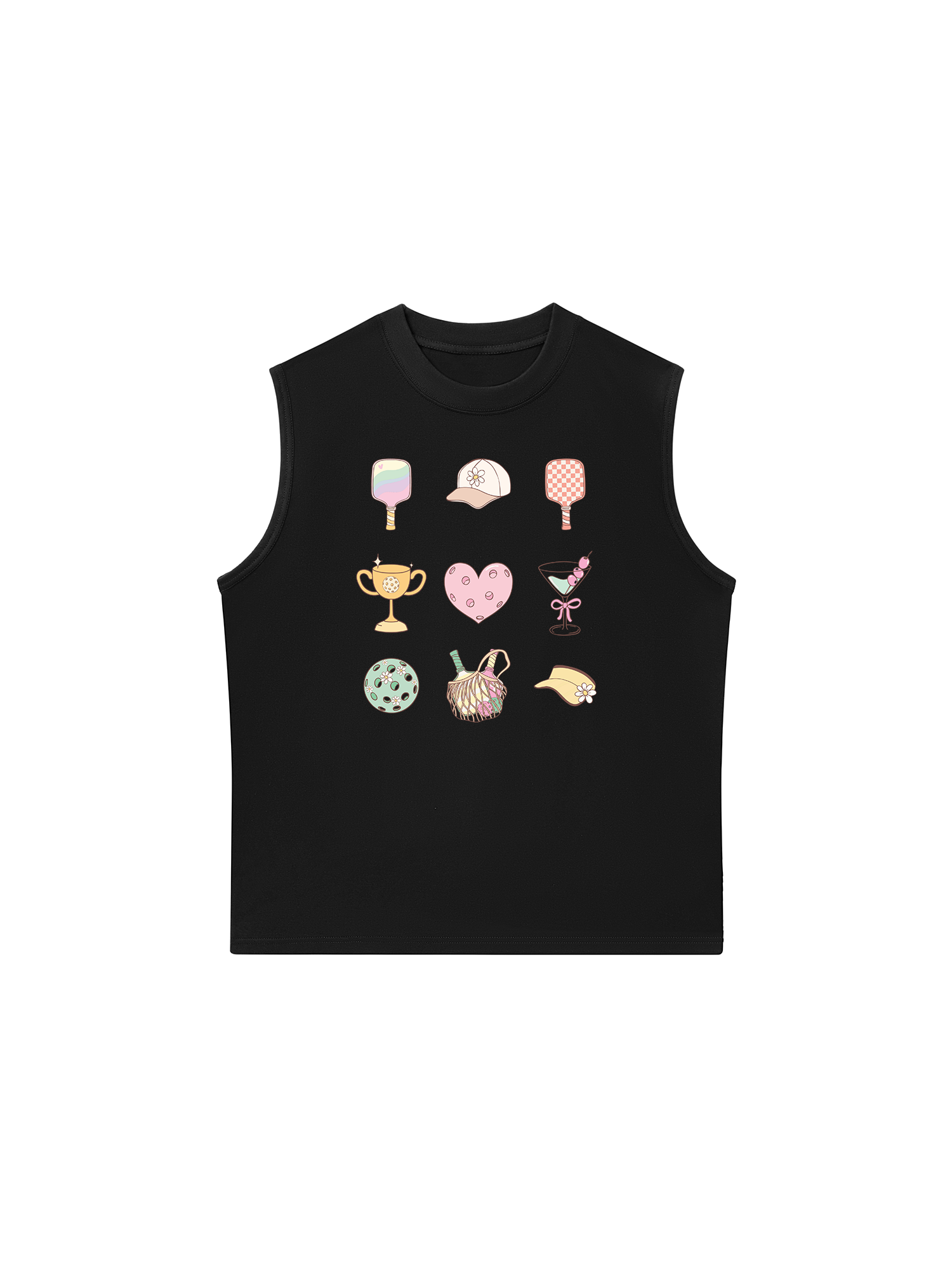 Áo Ba Lỗ Relaxed Fit Pickleball Mood