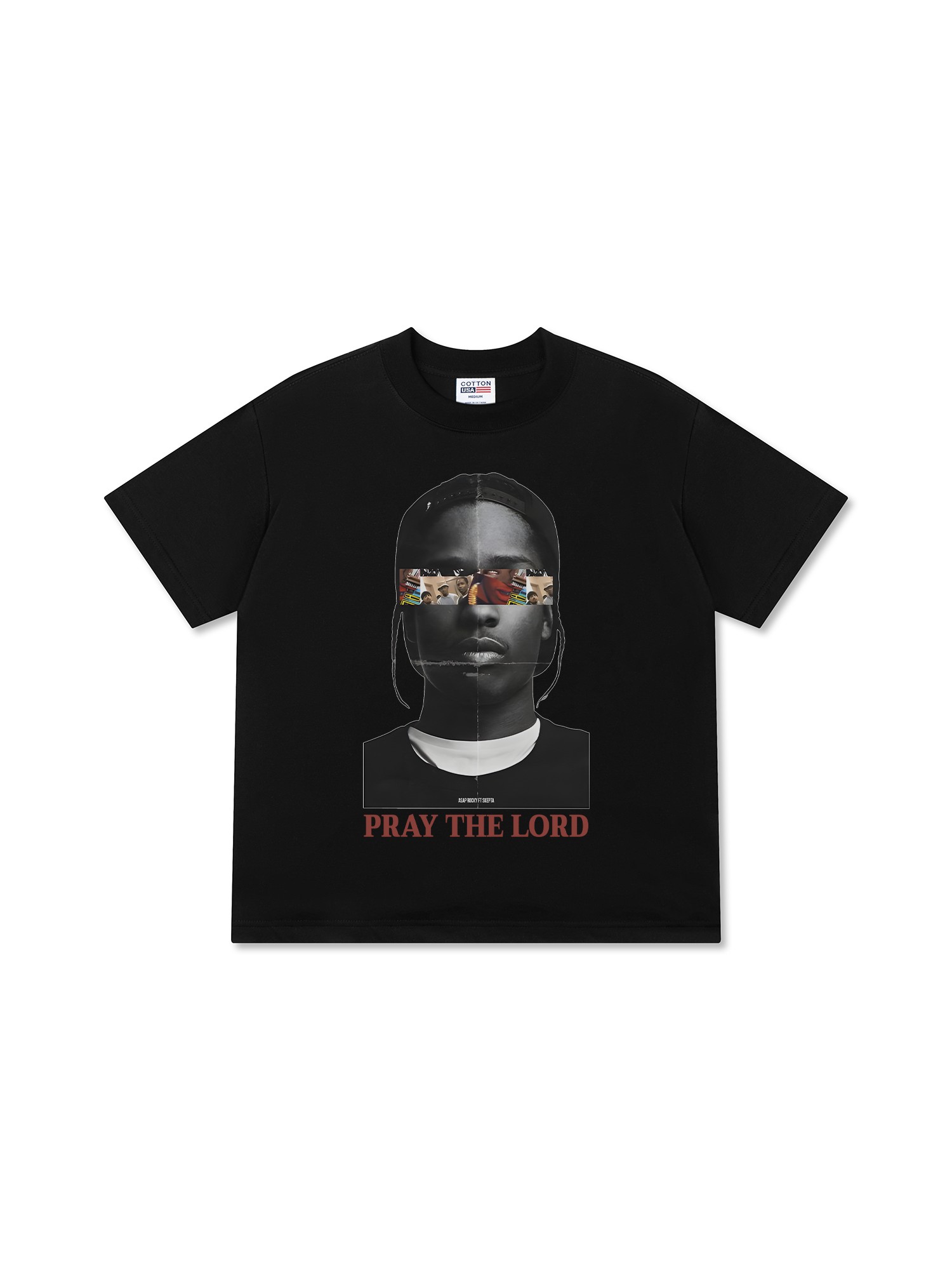 Áo Thun Relaxed Fit Rapper Pray The Lord