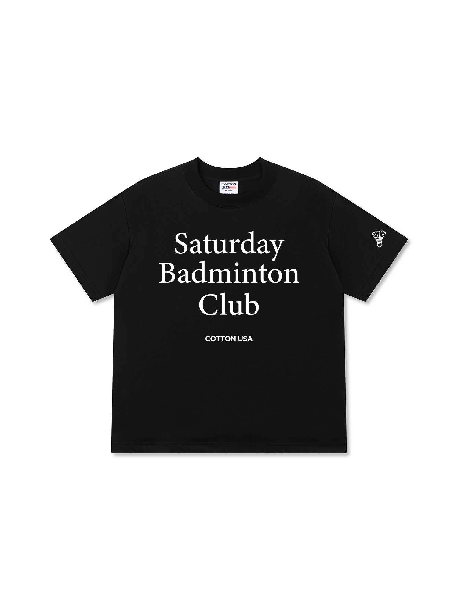 Áo Thun Relaxed Fit Saturday Badminton Club