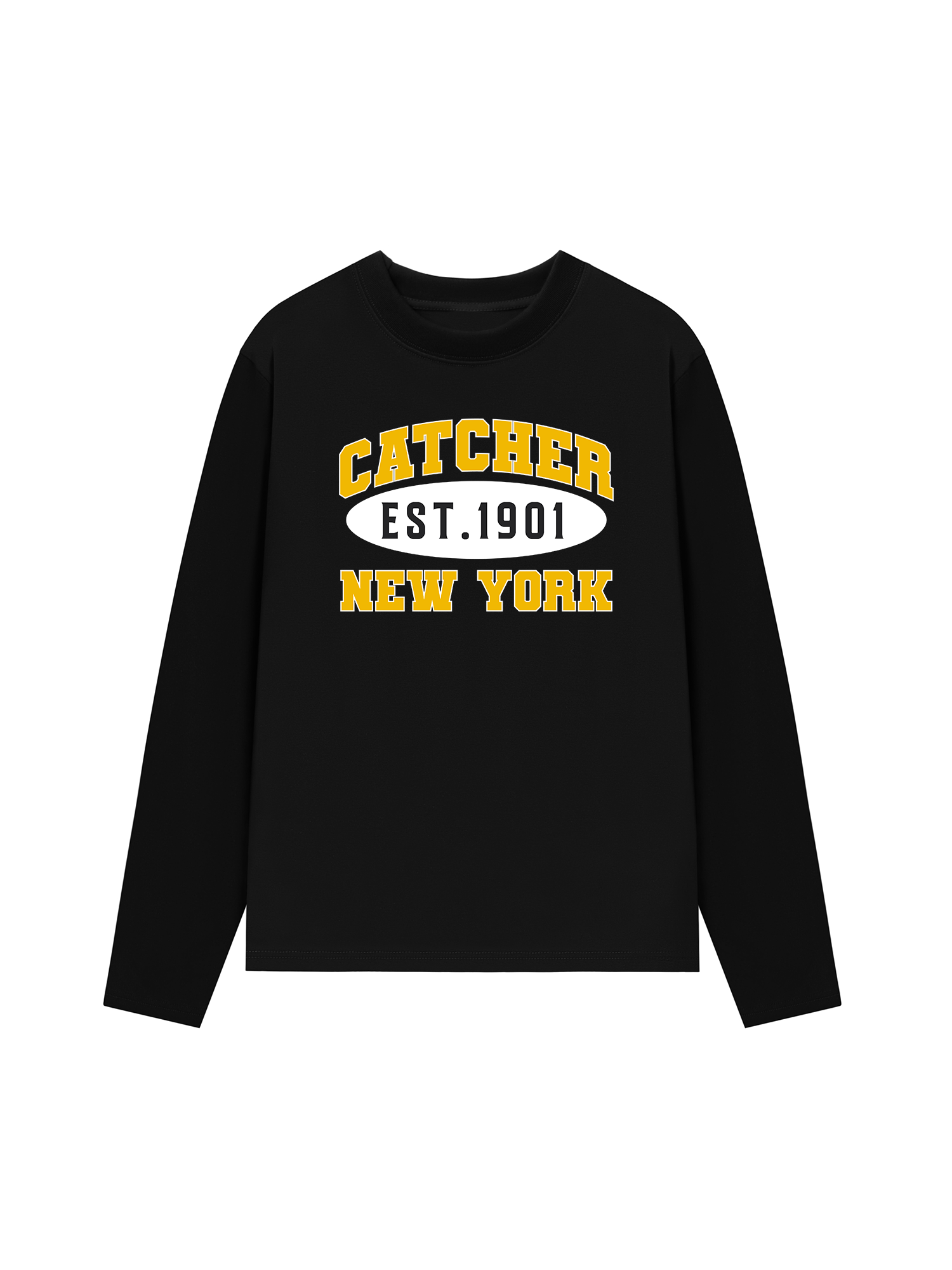 Áo Thun Dài Tay Baseball Catcher New York