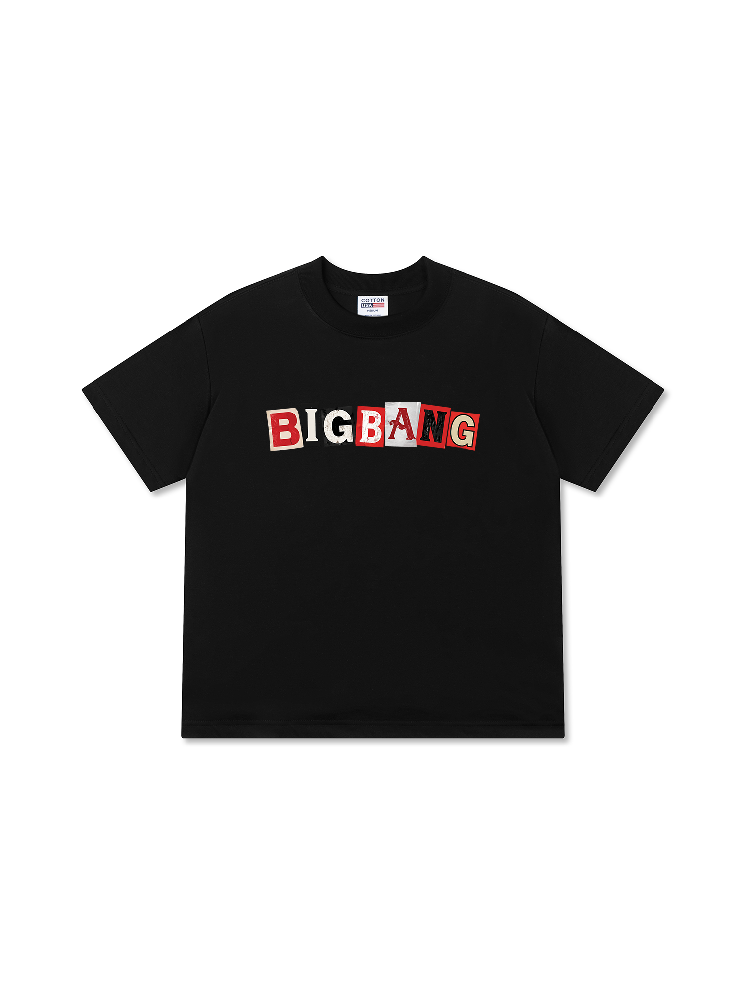 Áo Thun Relaxed Fit Idol Big Bang Futuristic Chrome Graphic Tee