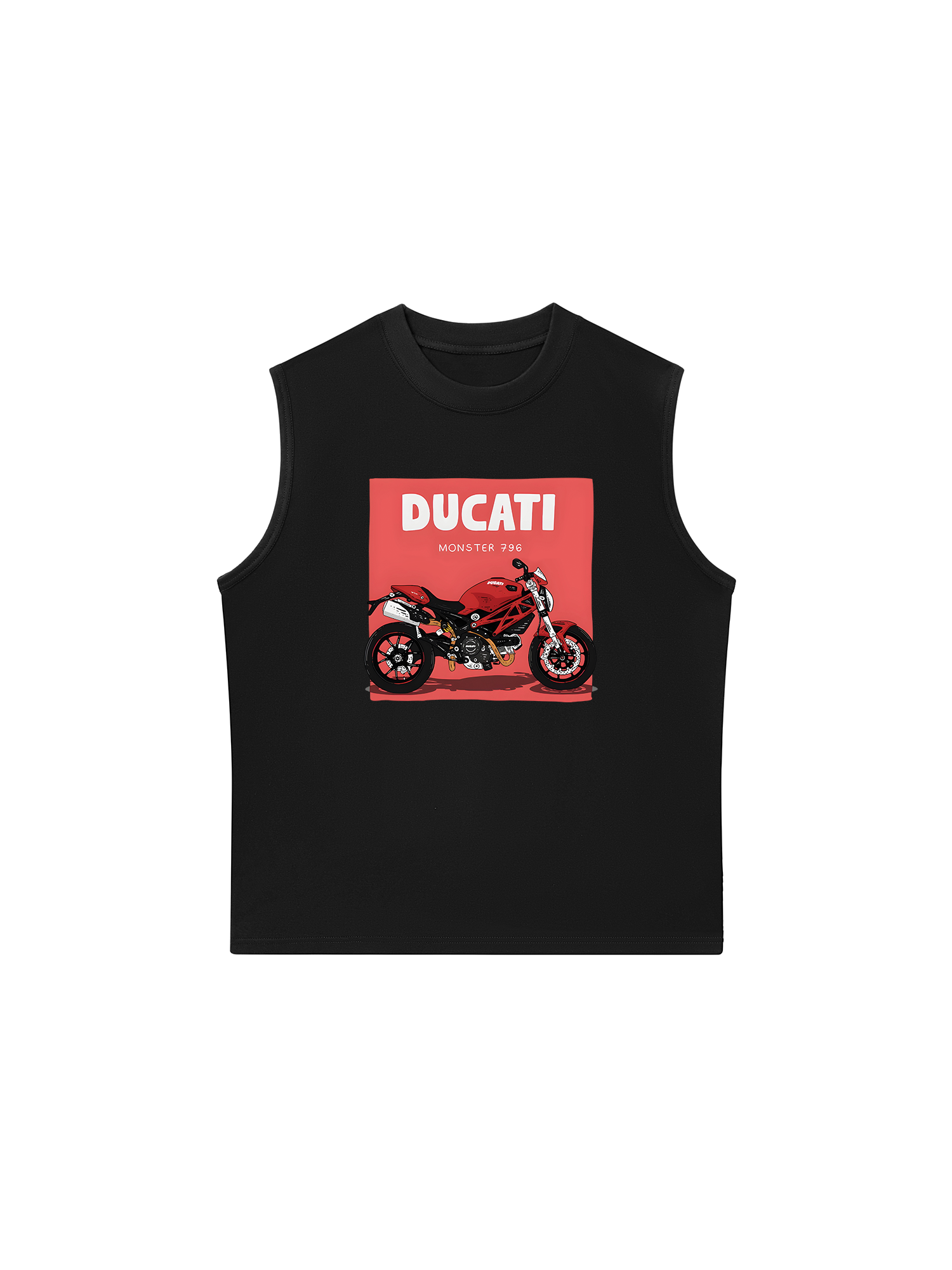 Áo Ba Lỗ Relaxed Fit Ducati Monster 796