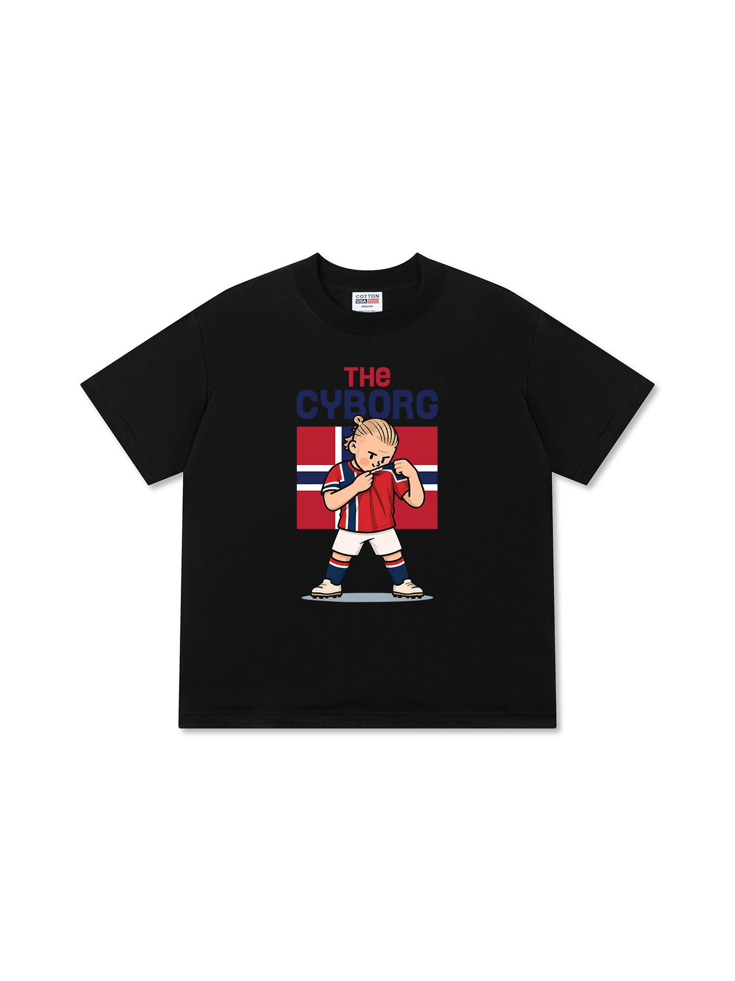 Áo Thun Relaxed Fit Soccer The CYBORG