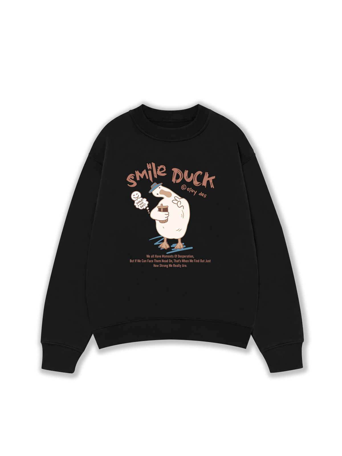 Áo Sweater Nỉ Hai Da Farm Smile Duck