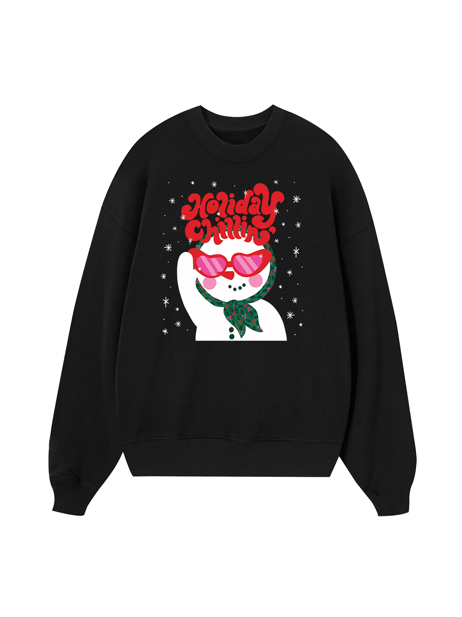 Holiday Chillin Snowman Sweater