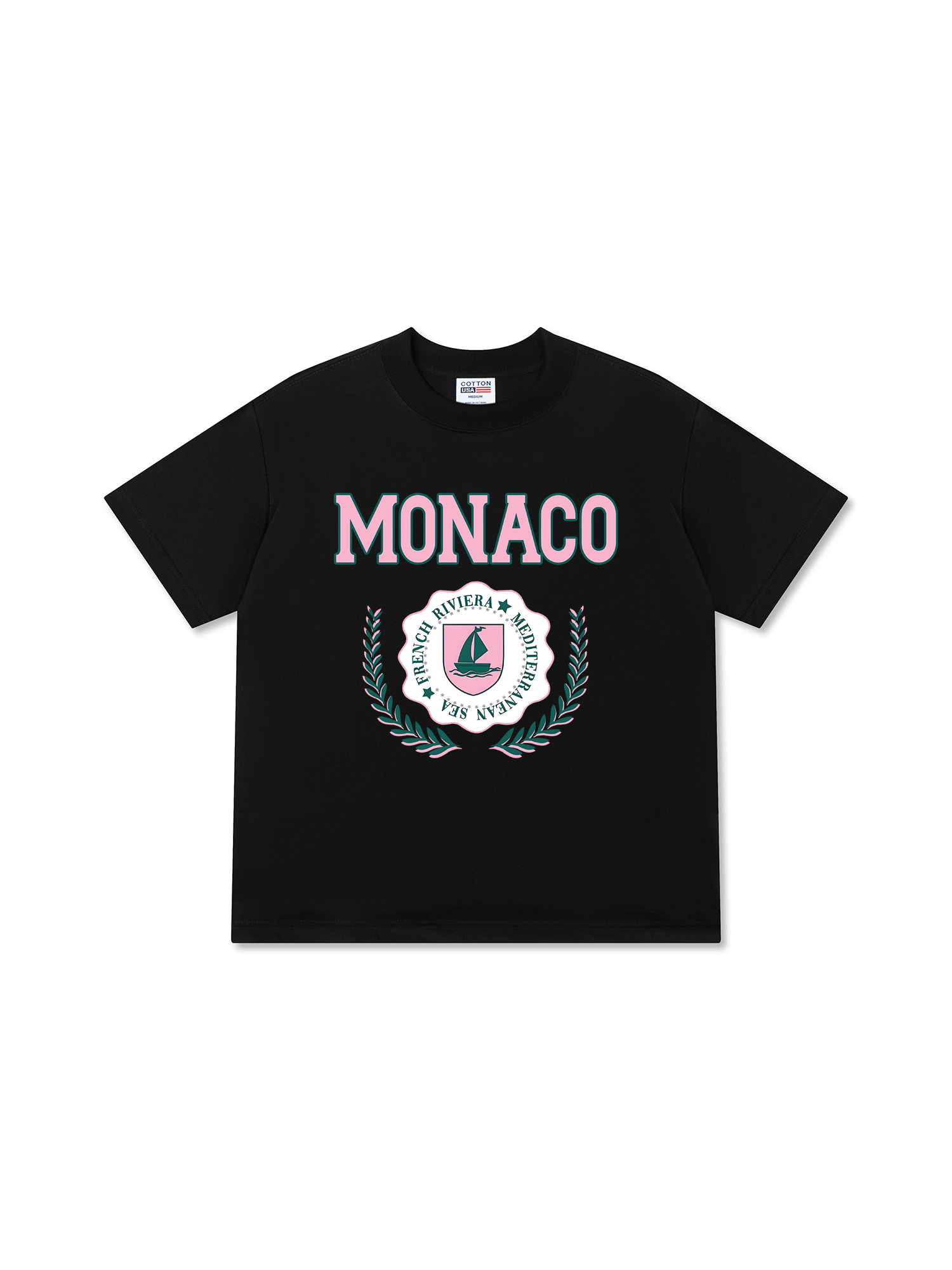 Áo Thun Relaxed Fit City Pink Monaco