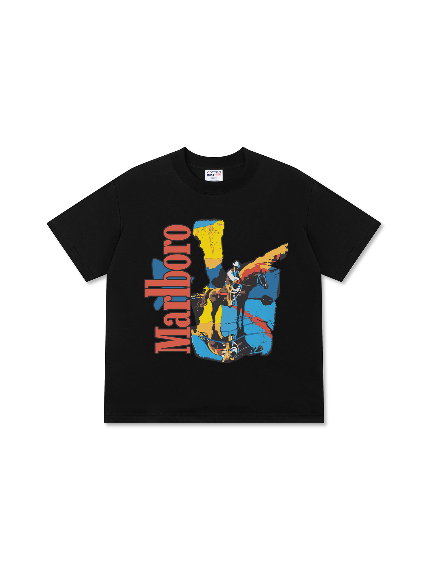 Áo Thun Relaxed Fit Marlboro Leadlight CowBoy
