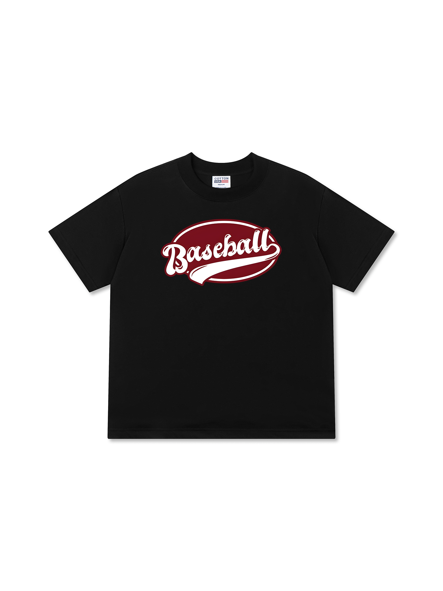 Áo Thun Relaxed Fit Baseball Retro